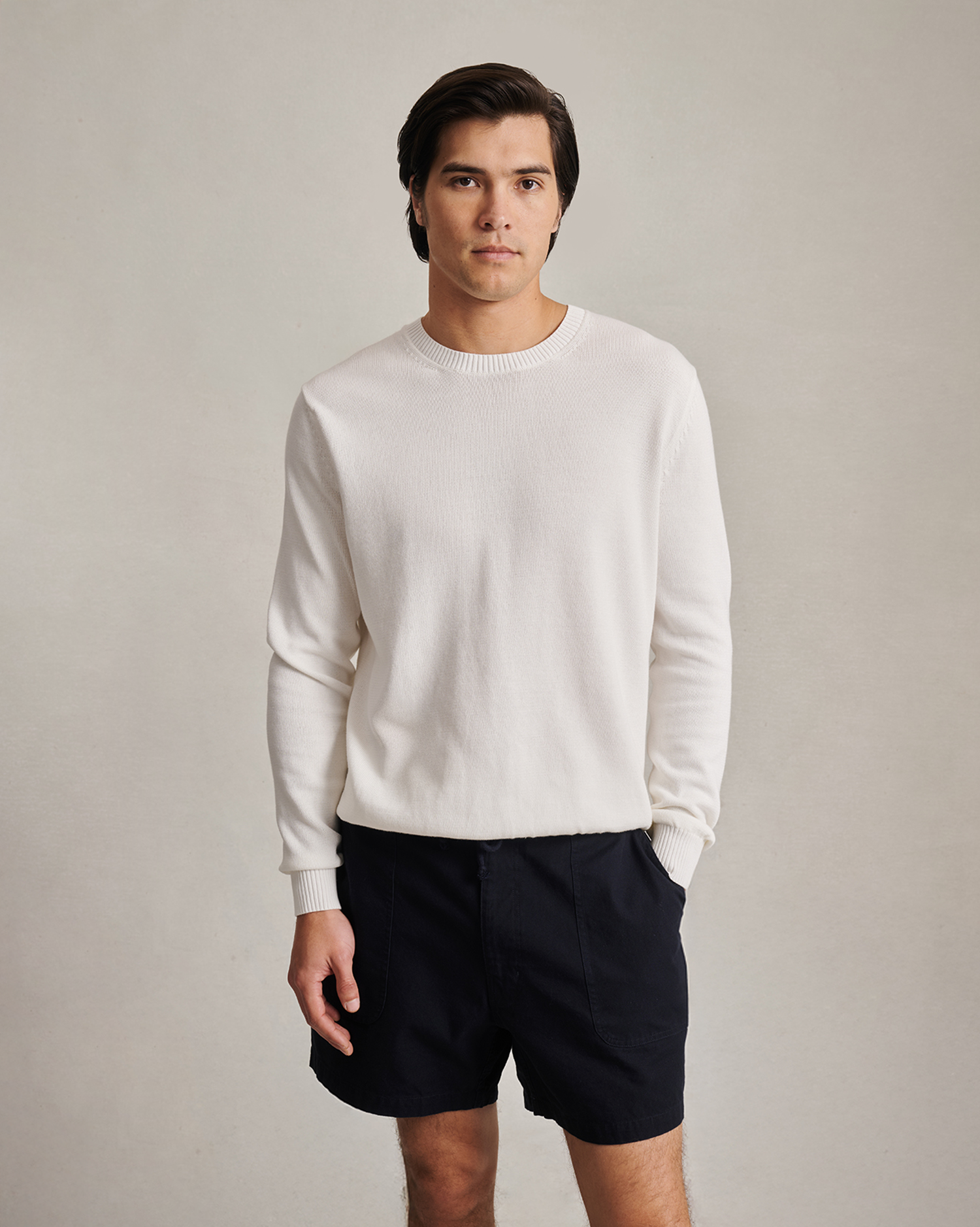 Yachtie Sweater - White