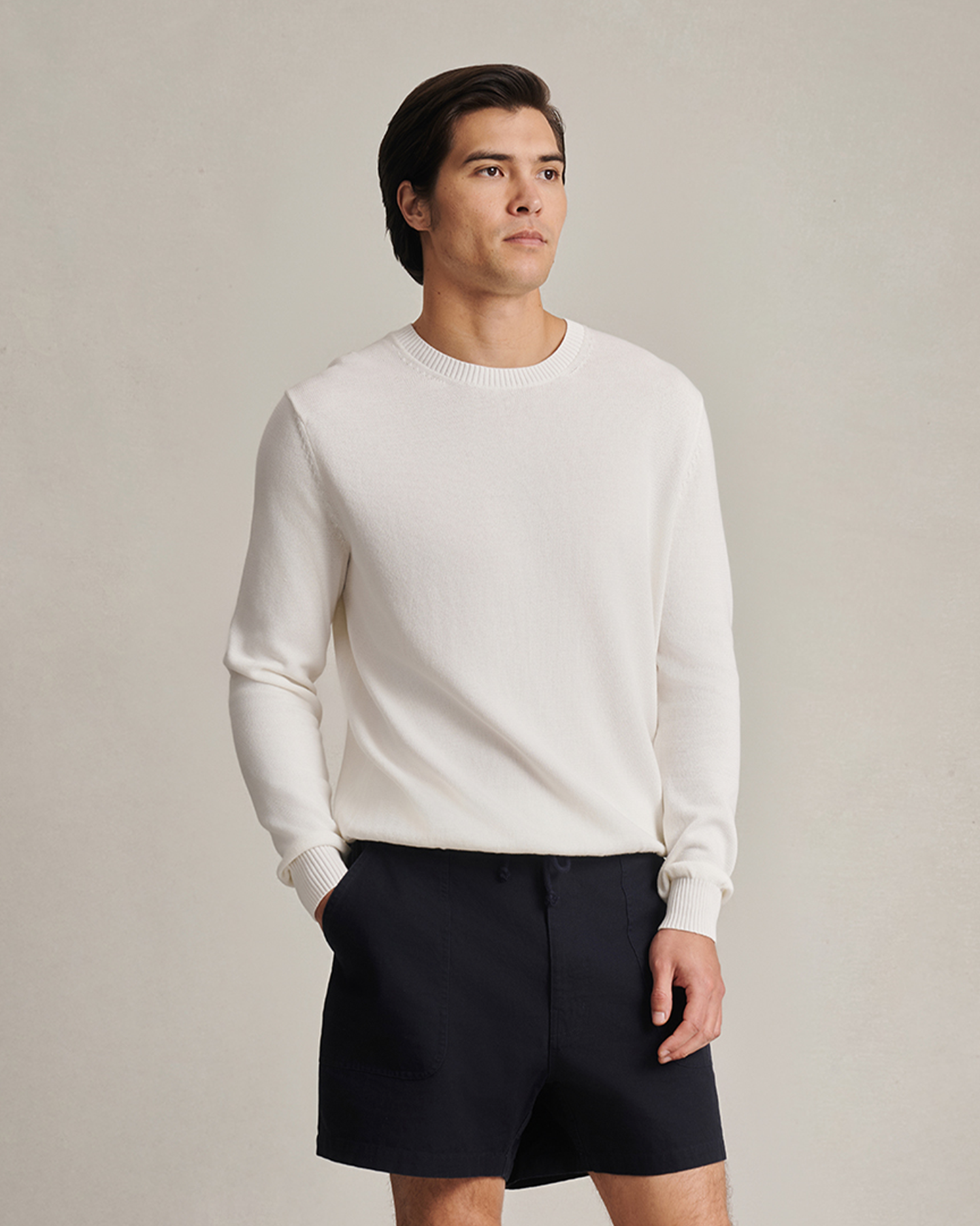 Yachtie Sweater - White