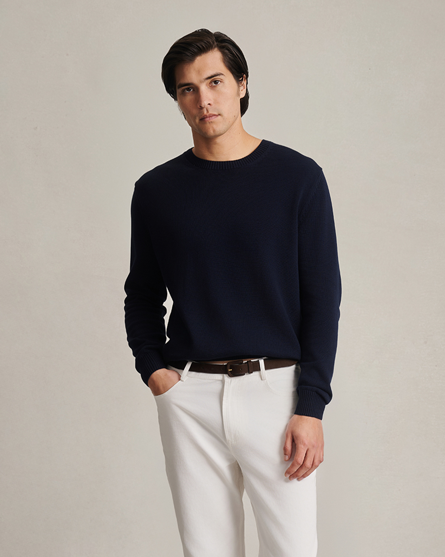 Yachtie Sweater - Navy