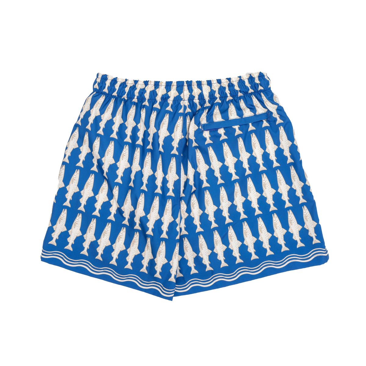 Blue Passalacqua Fish Swim Shorts