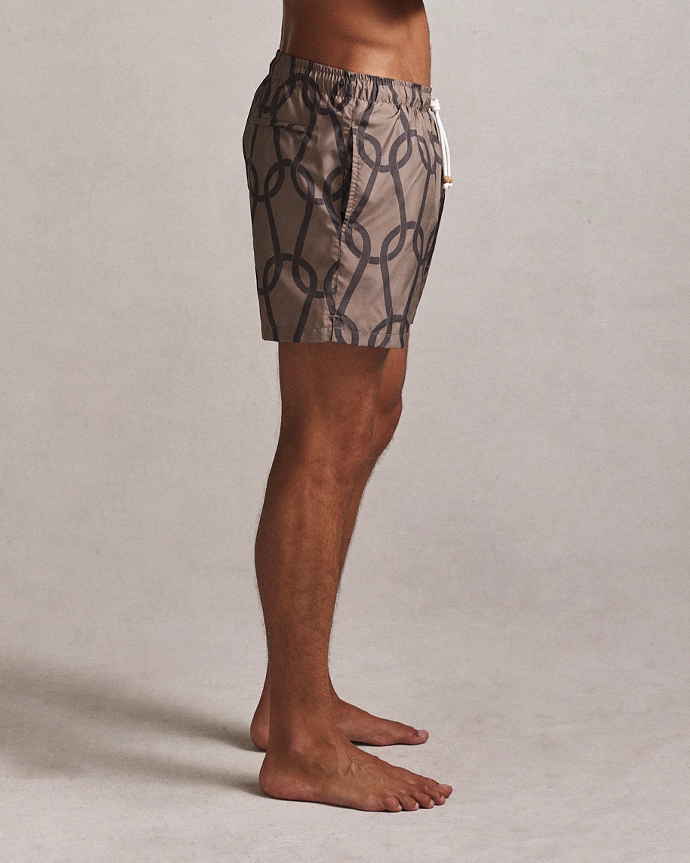 Chainmail Swim Short - Moss