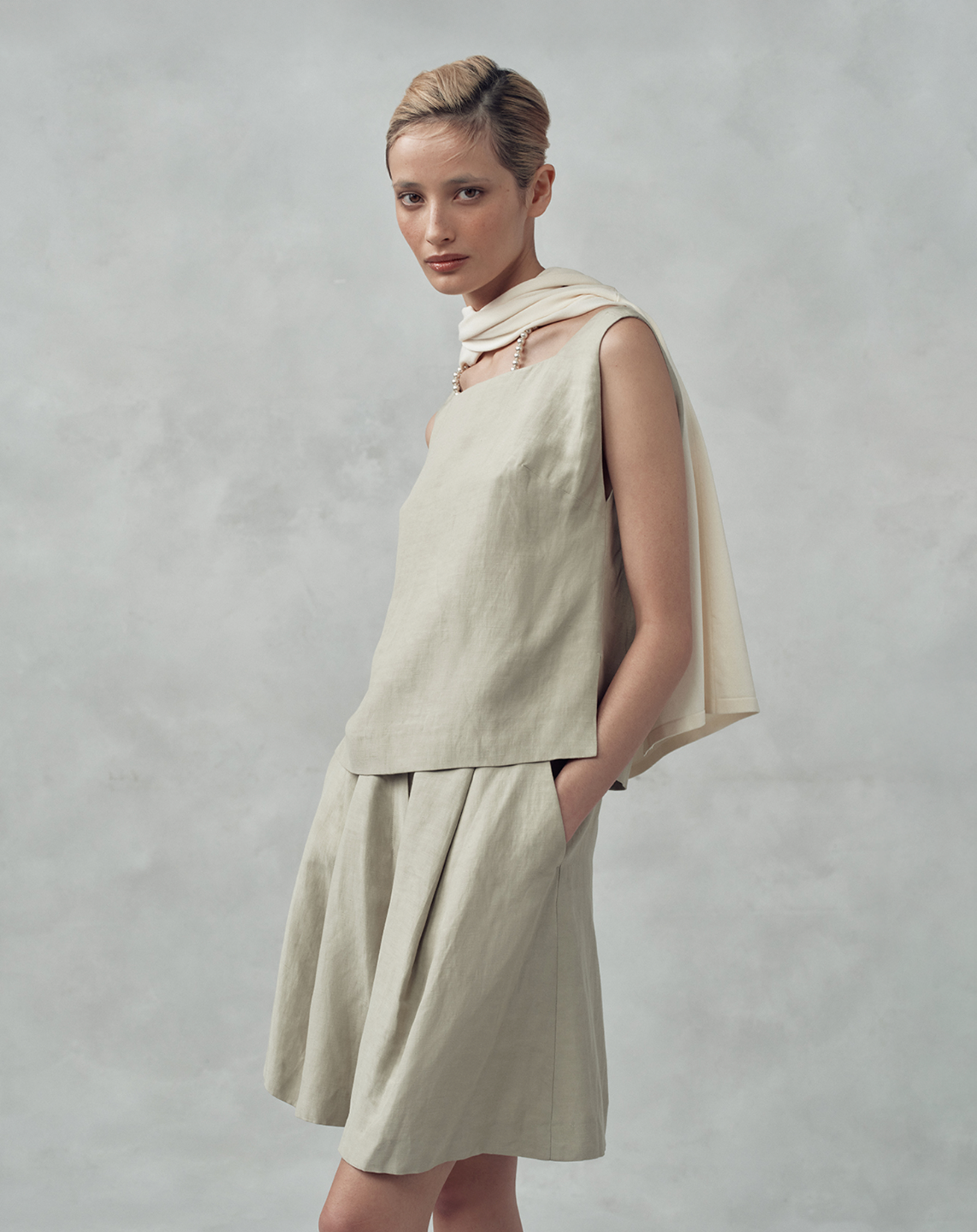 Colette Tunic - Greige