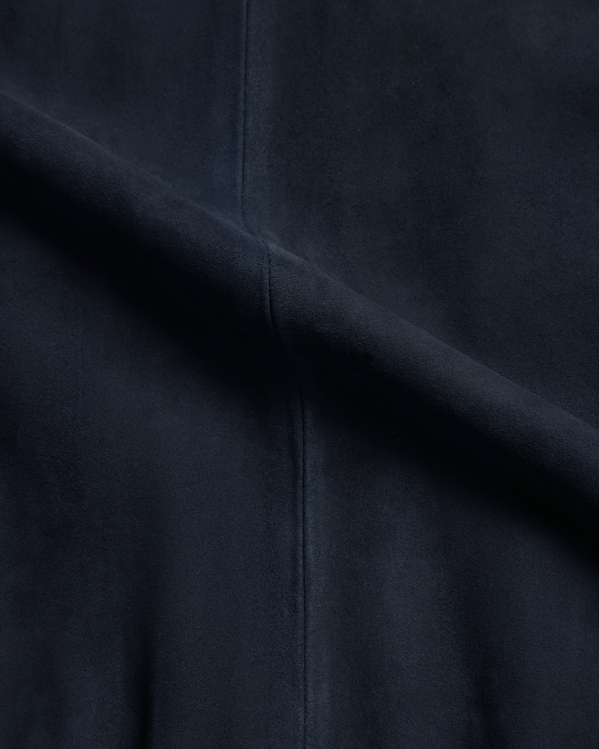 Senna Jacket - Navy Suede