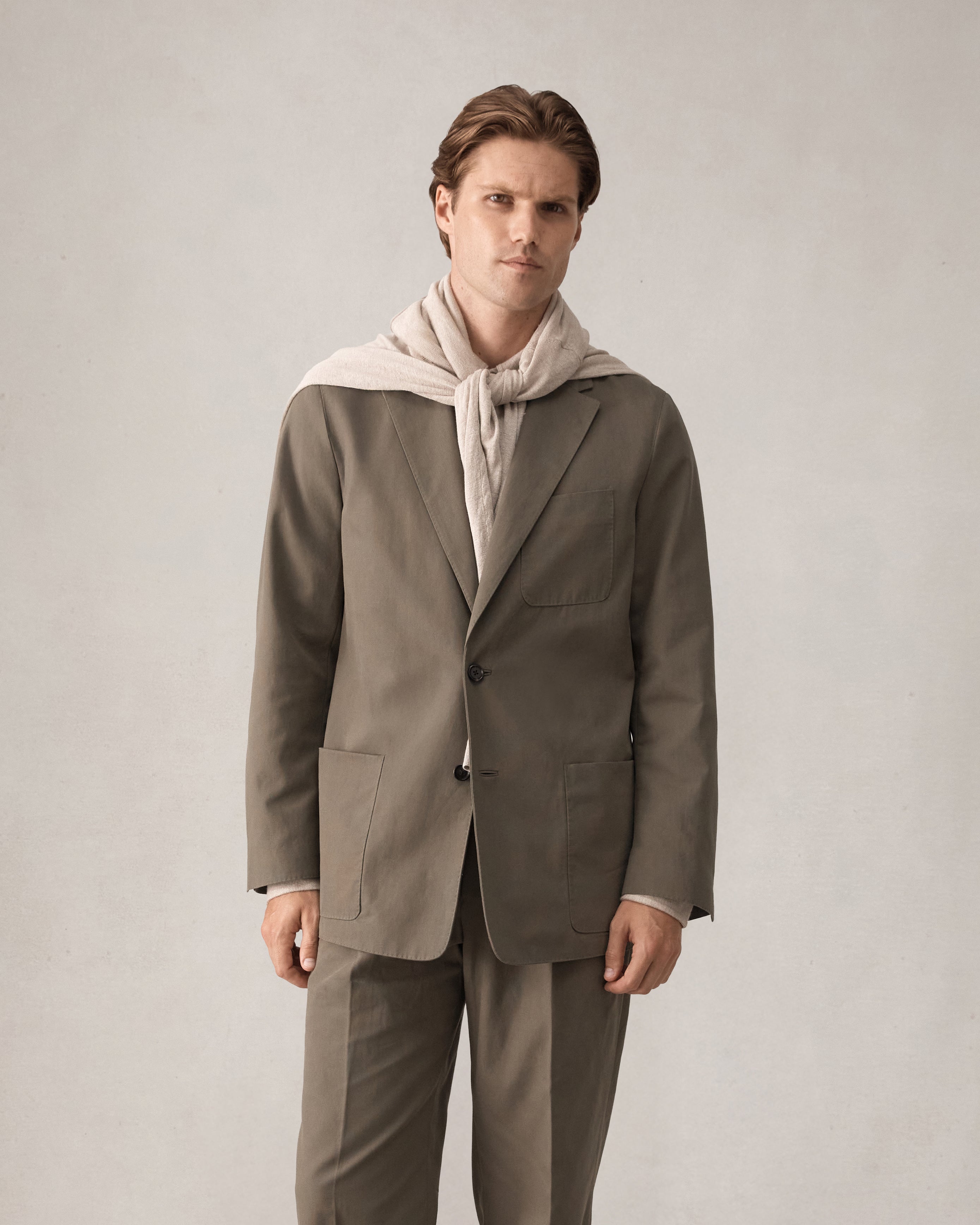 Slack Jacket - Khaki Canvas