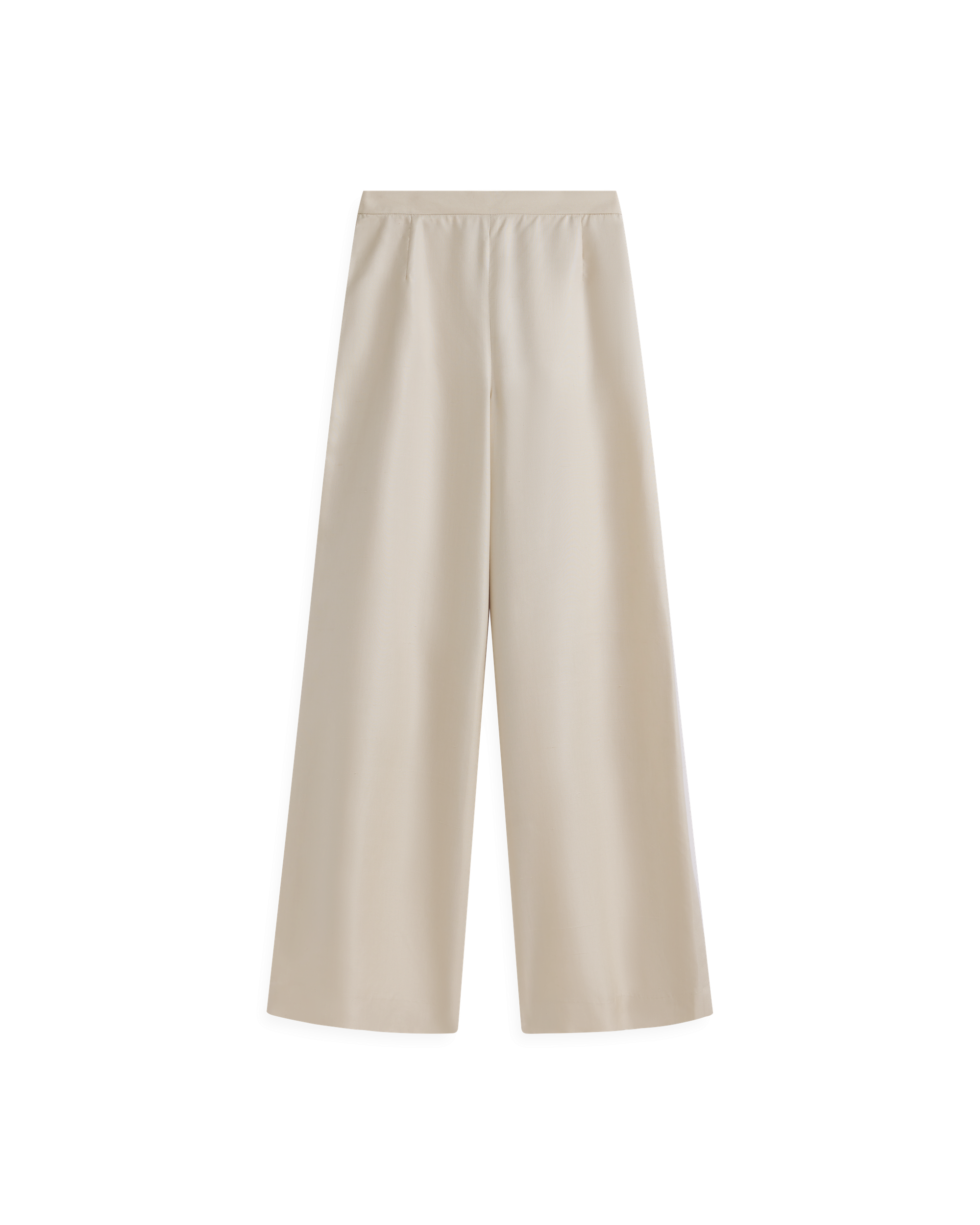 Sofia Trouser - Beige Dupioni