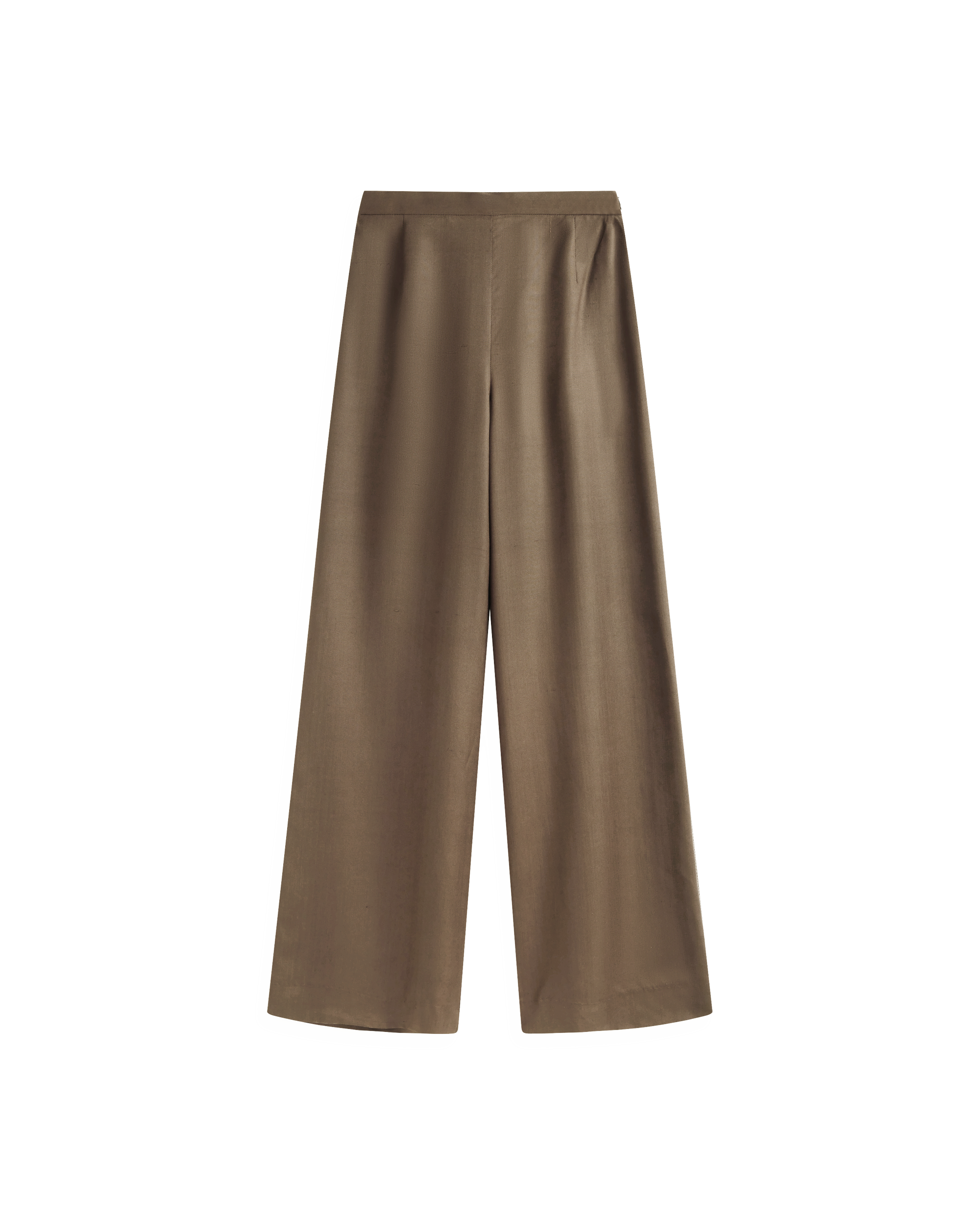 Sofia Trouser - Taupe Dupioni