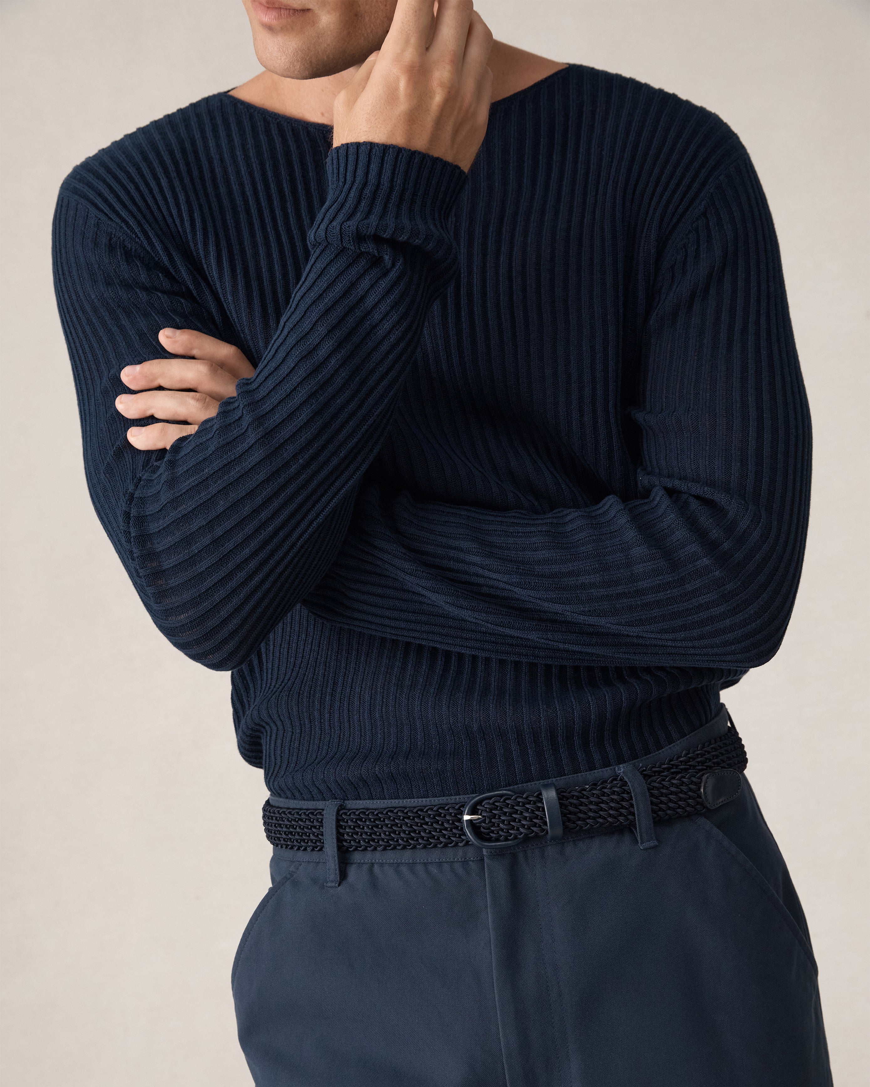 Somerset Knit - Navy