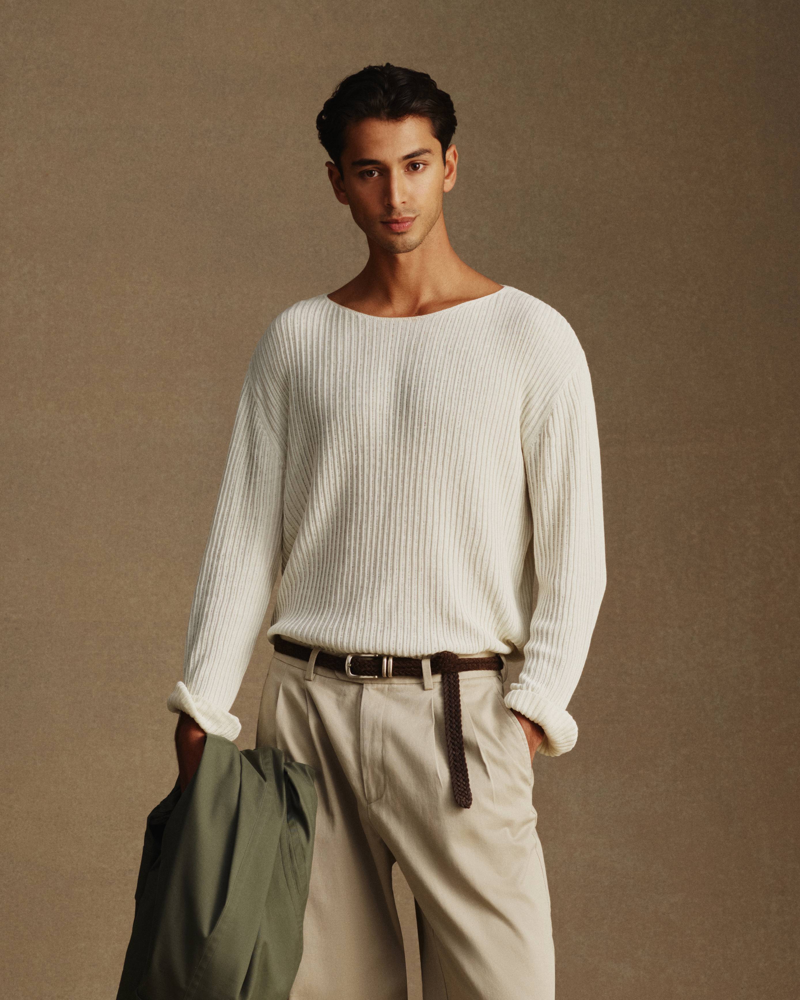 Somerset Knit - White