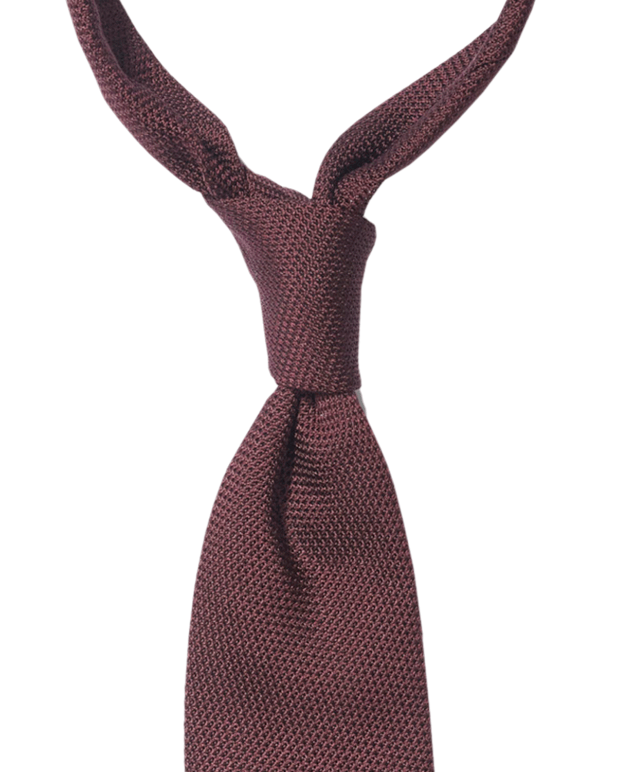 Burgundy Small Grenadine Tie