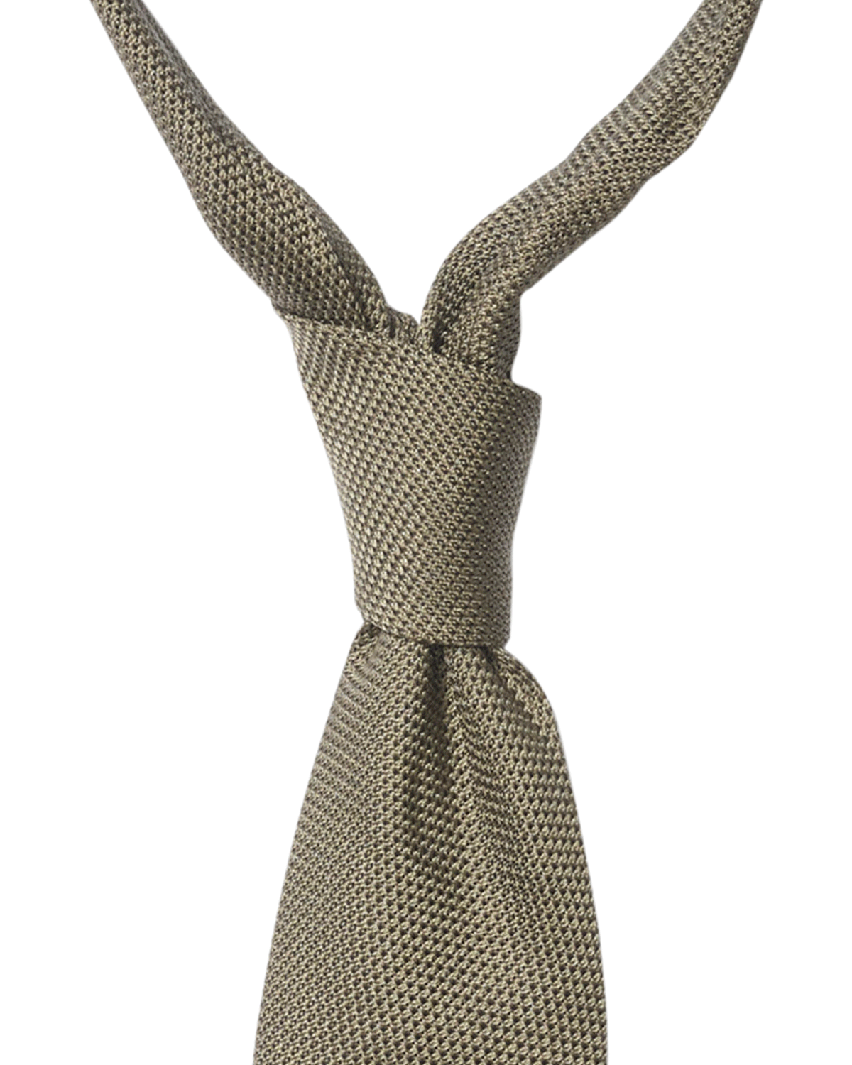 Olive Small Grenadine Tie