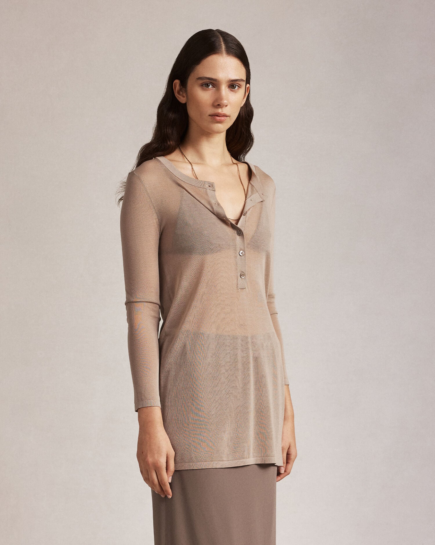 Thelda Top - Taupe