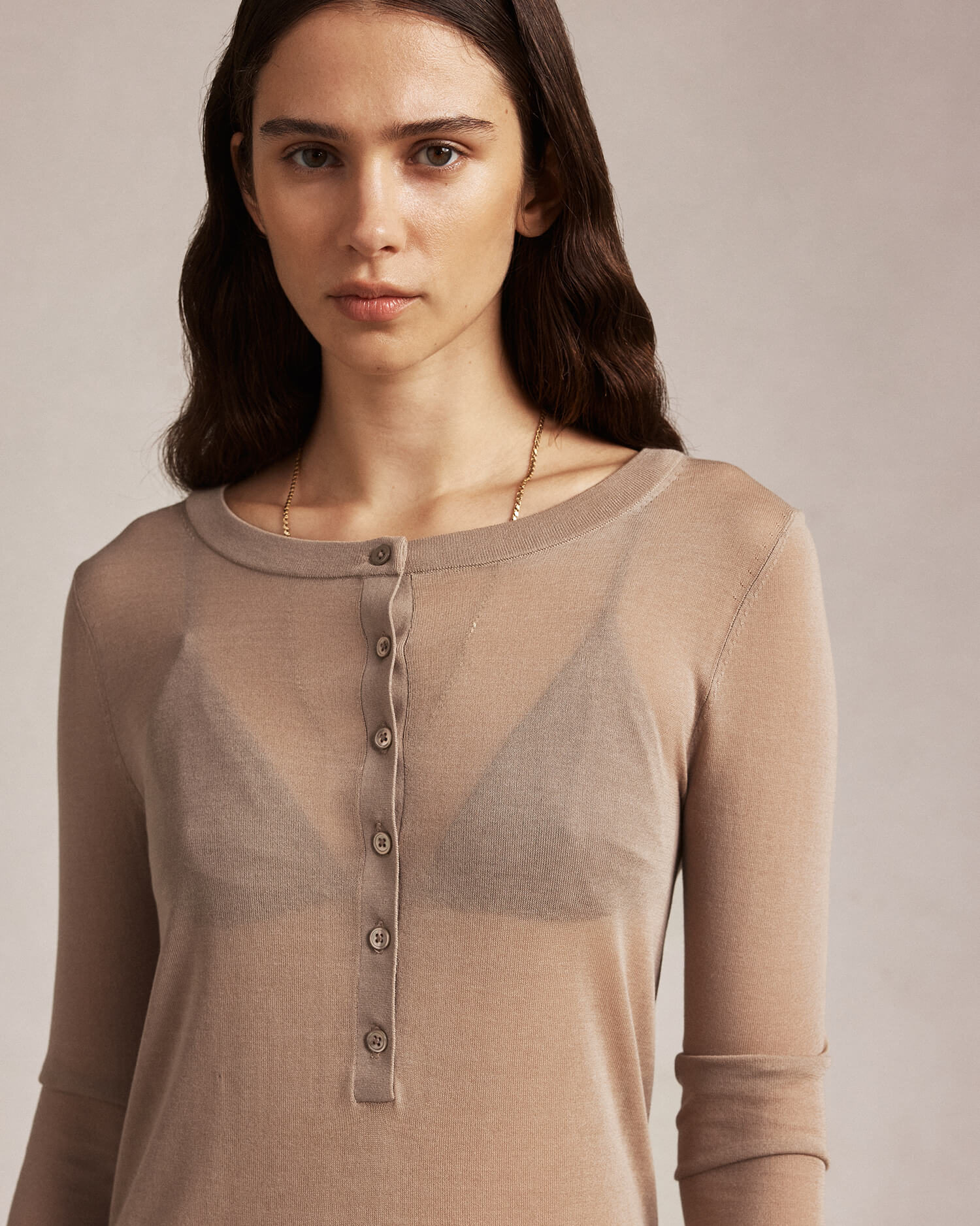 Thelda Top - Taupe