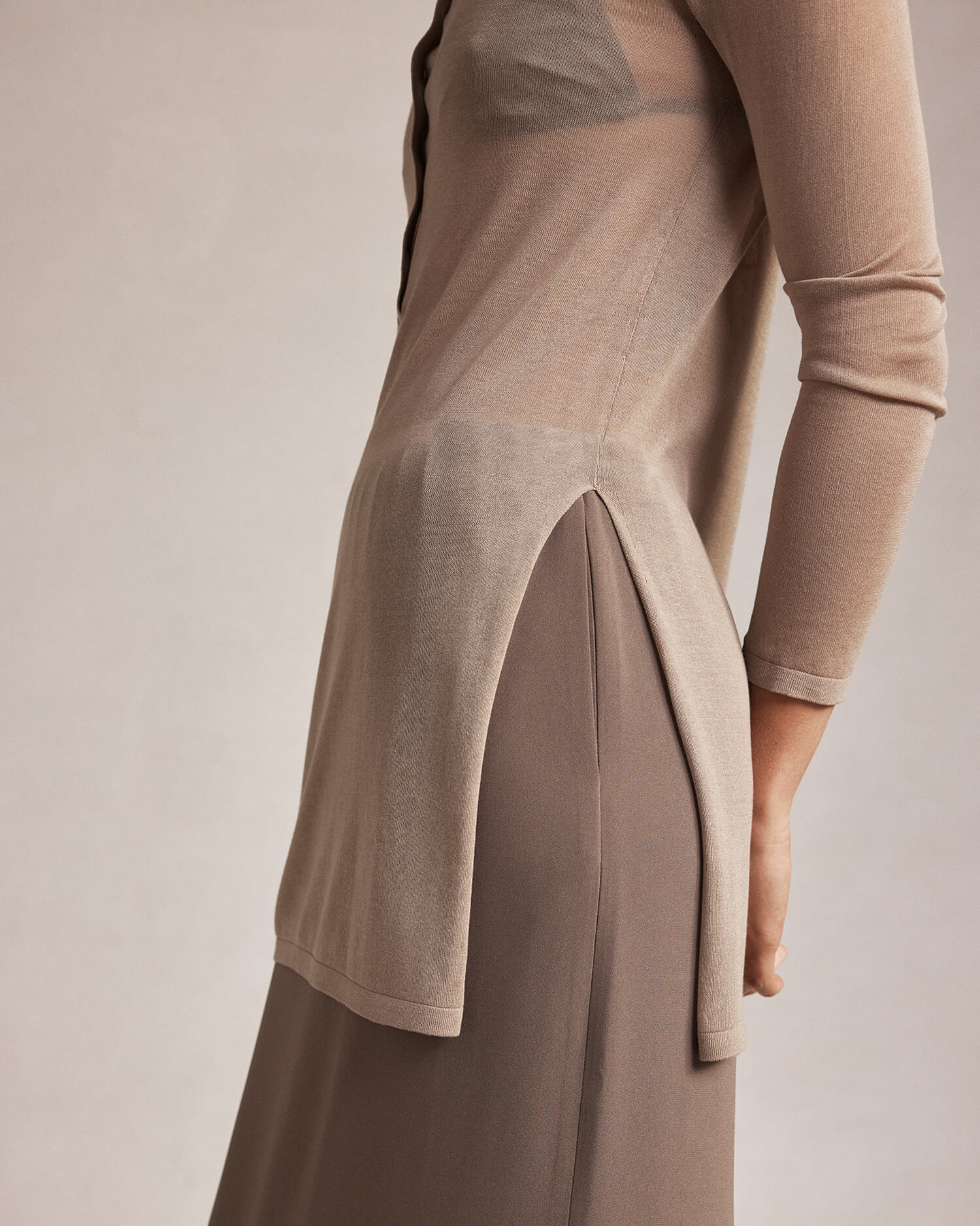 Thelda Top - Taupe