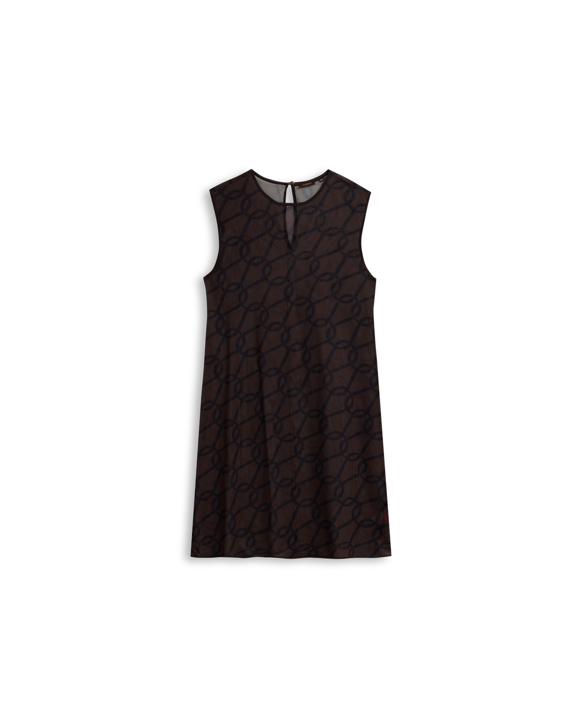 Tamsin Dress - Chocolate Chainmail