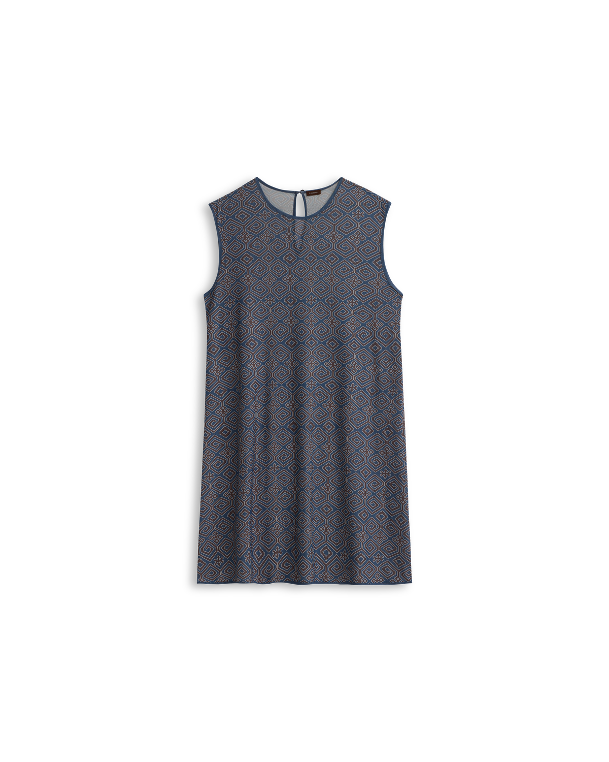 Tamsin Dress - Slate Blue Papori