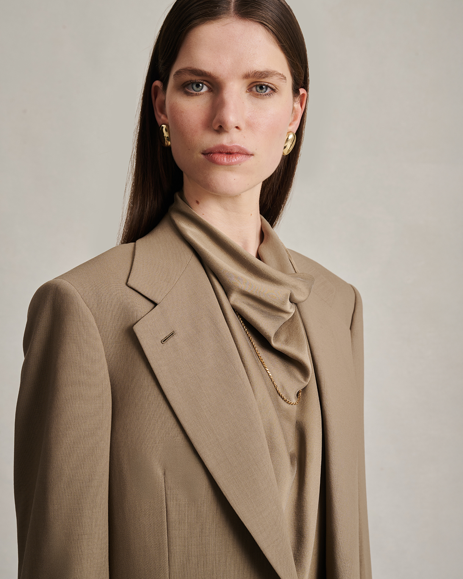 Ava Blazer - Taupe