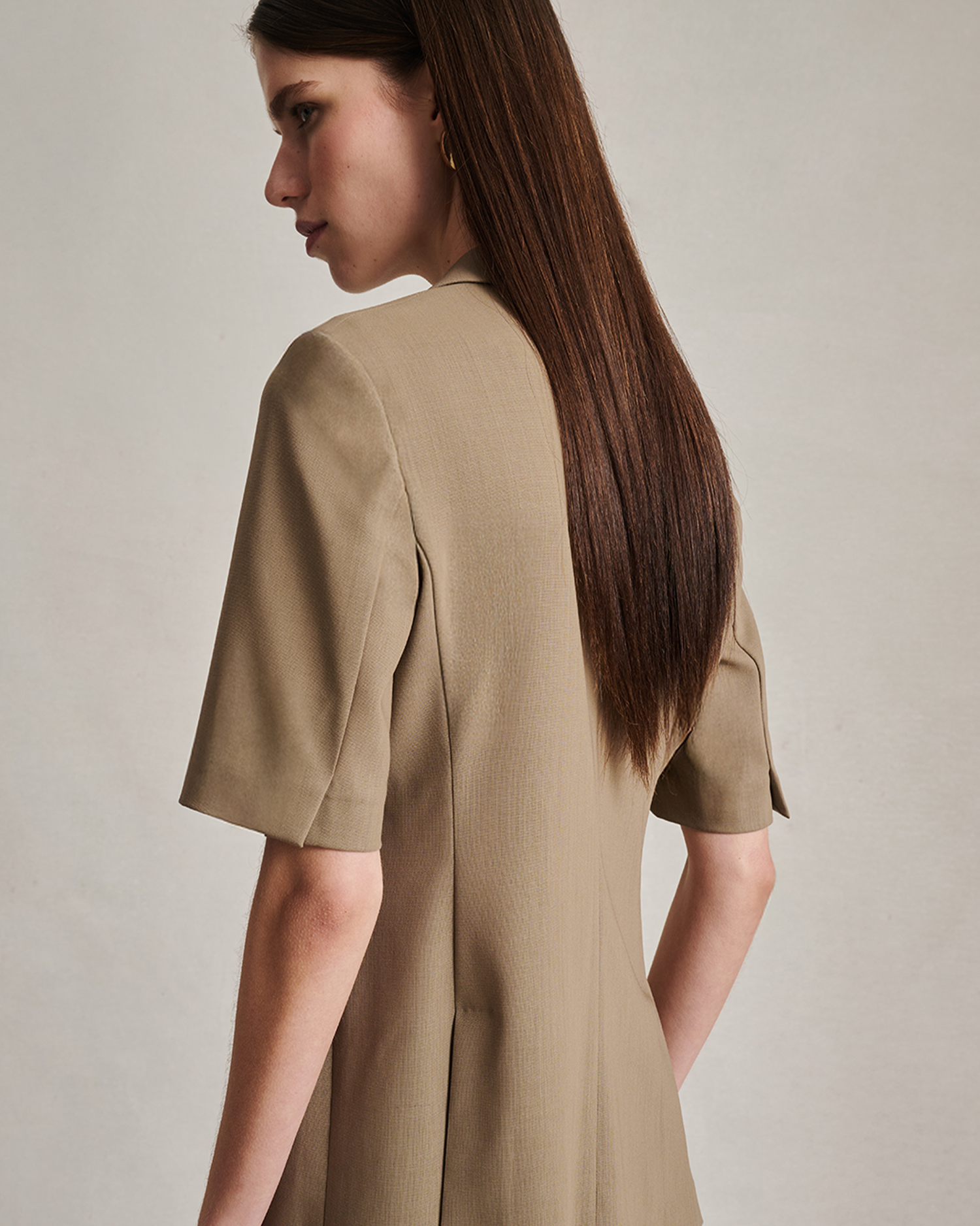 Lottie Blazer - Taupe