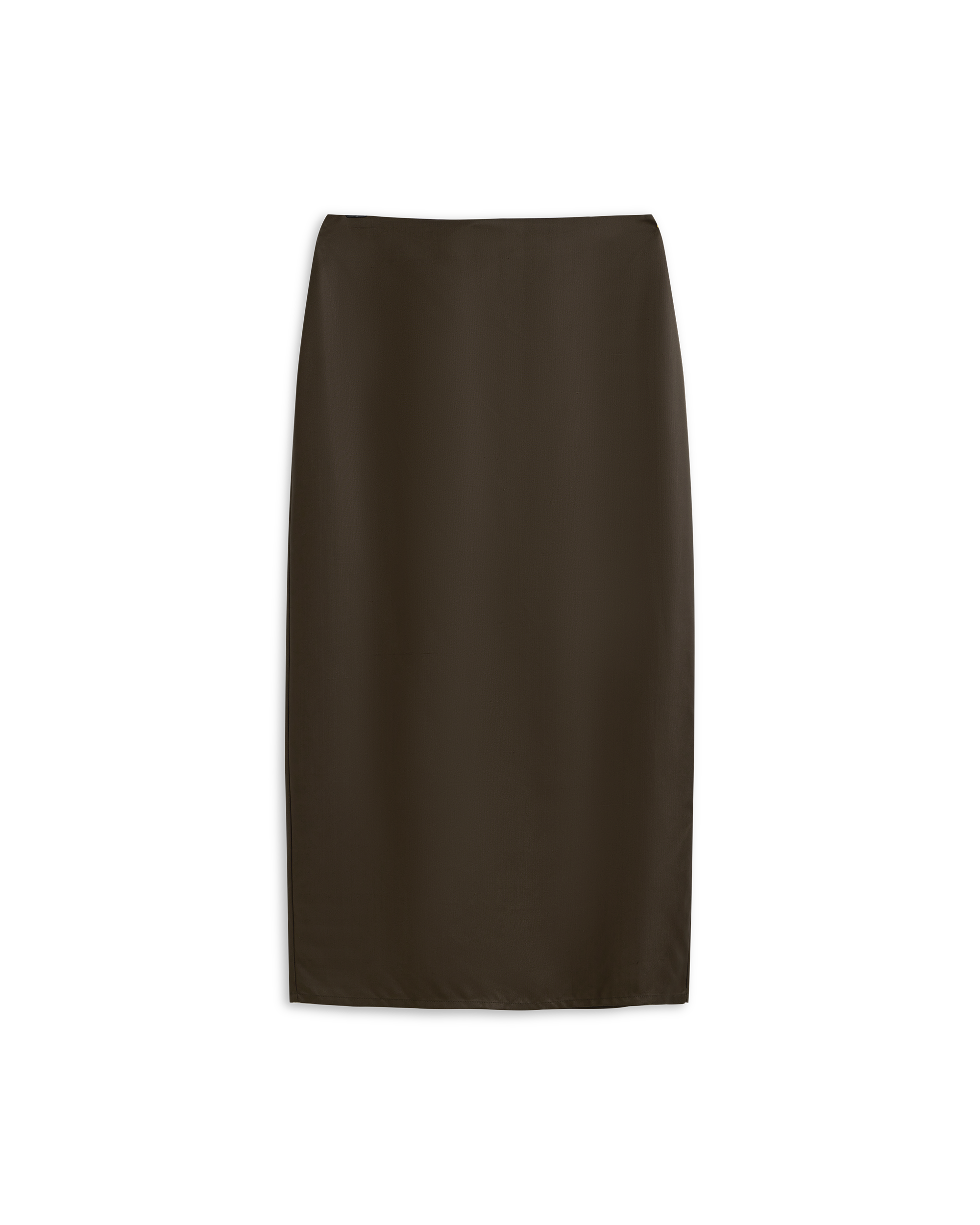 Tia Skirt - Chocolate Dupioni