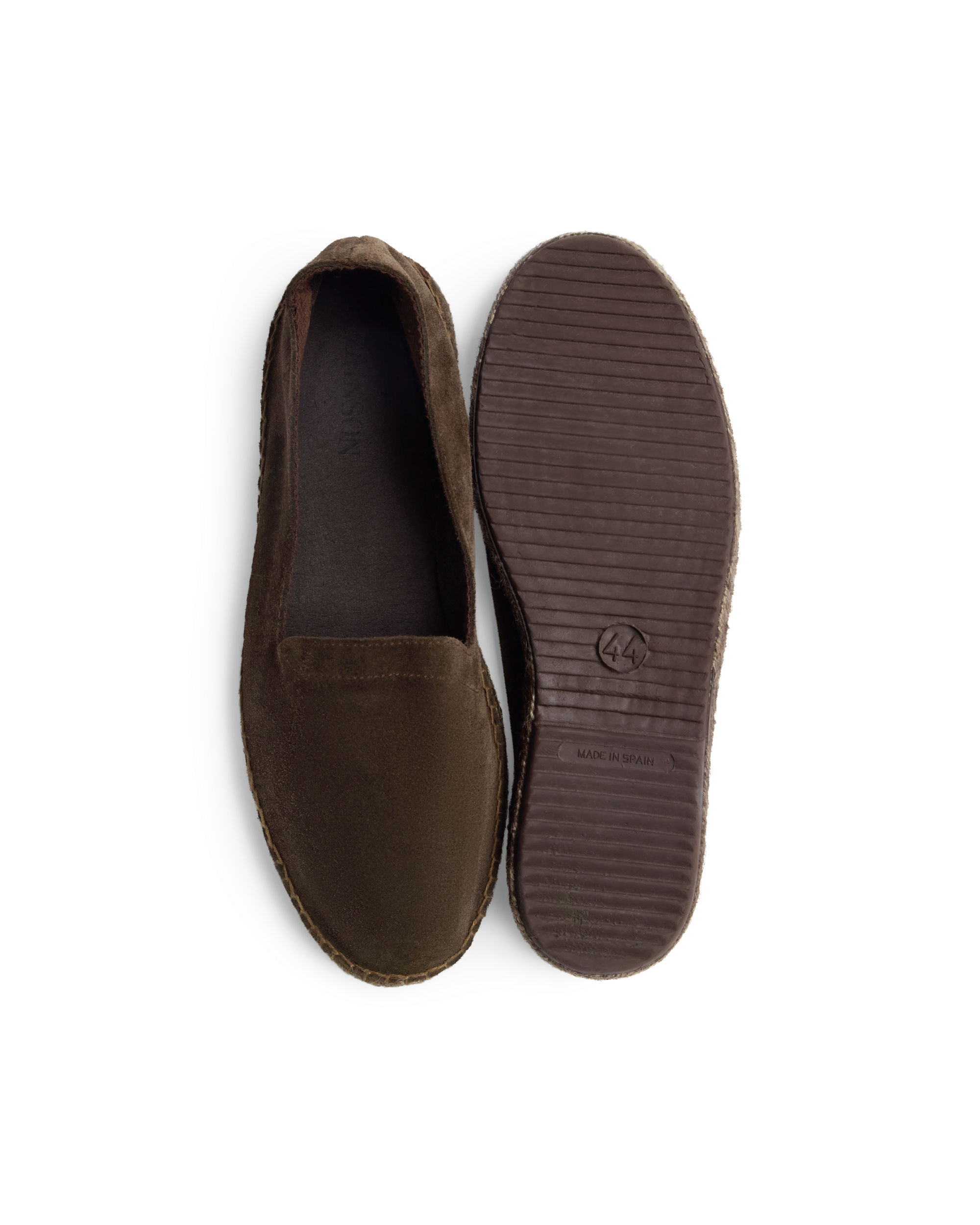 Suede Tonal Espadrille - Espresso