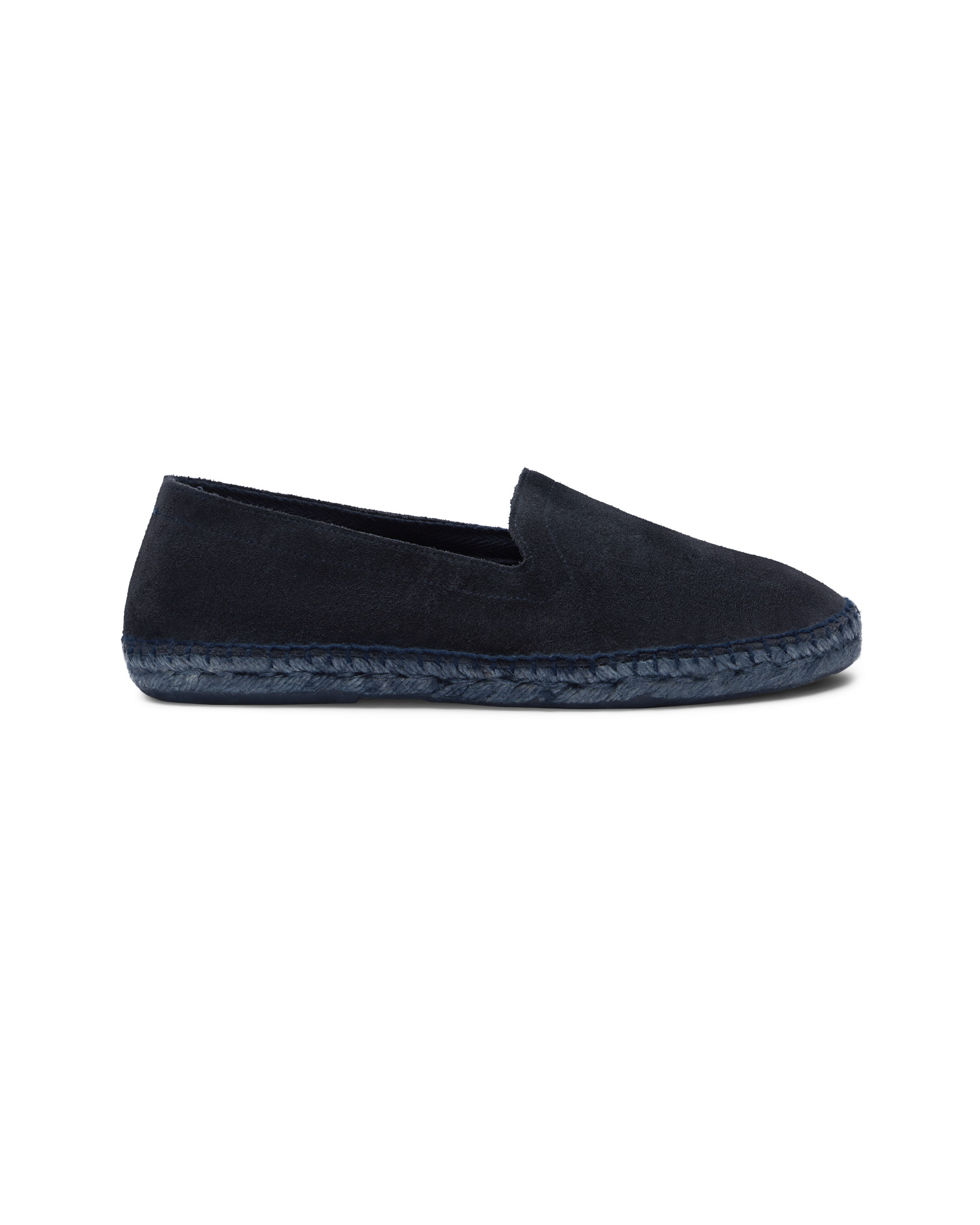 Suede Tonal Espadrille - Navy