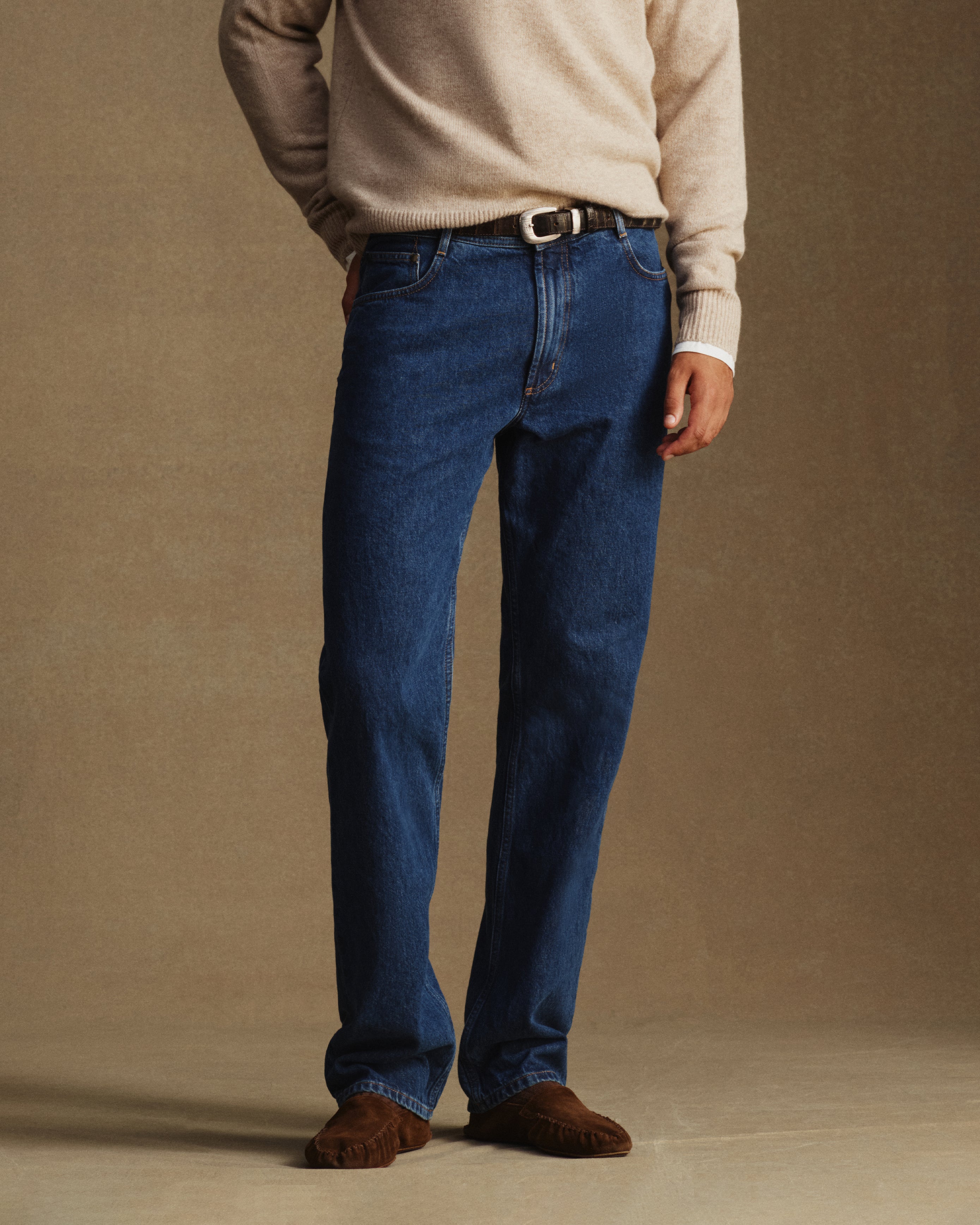Mid Indigo Tony Jeans