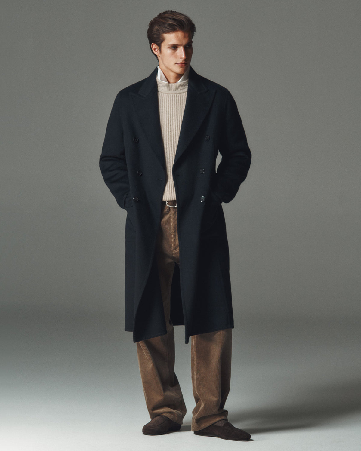 Cormac Cashmere Knit - Oatmeal