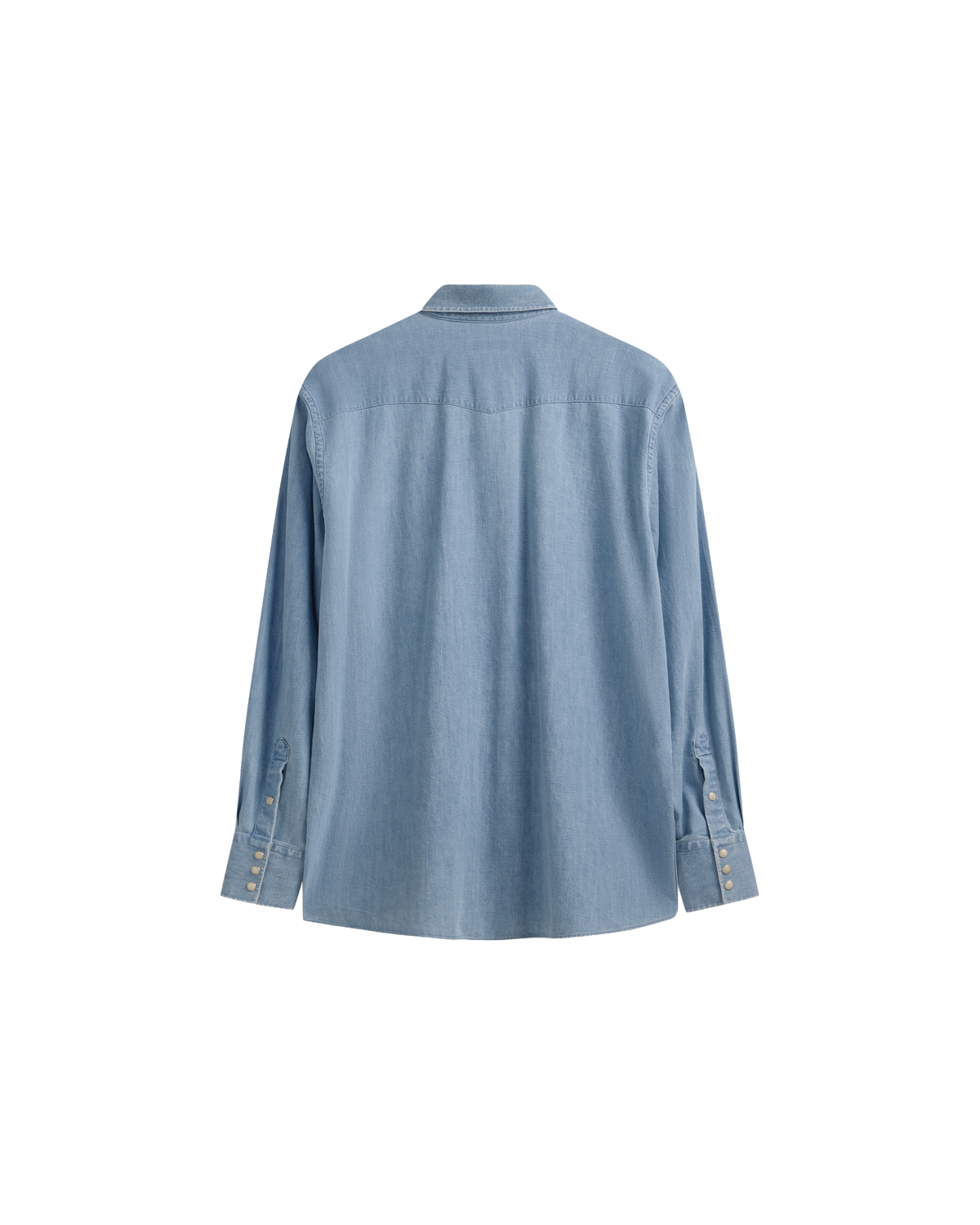 Western Shirt - Washed Denim