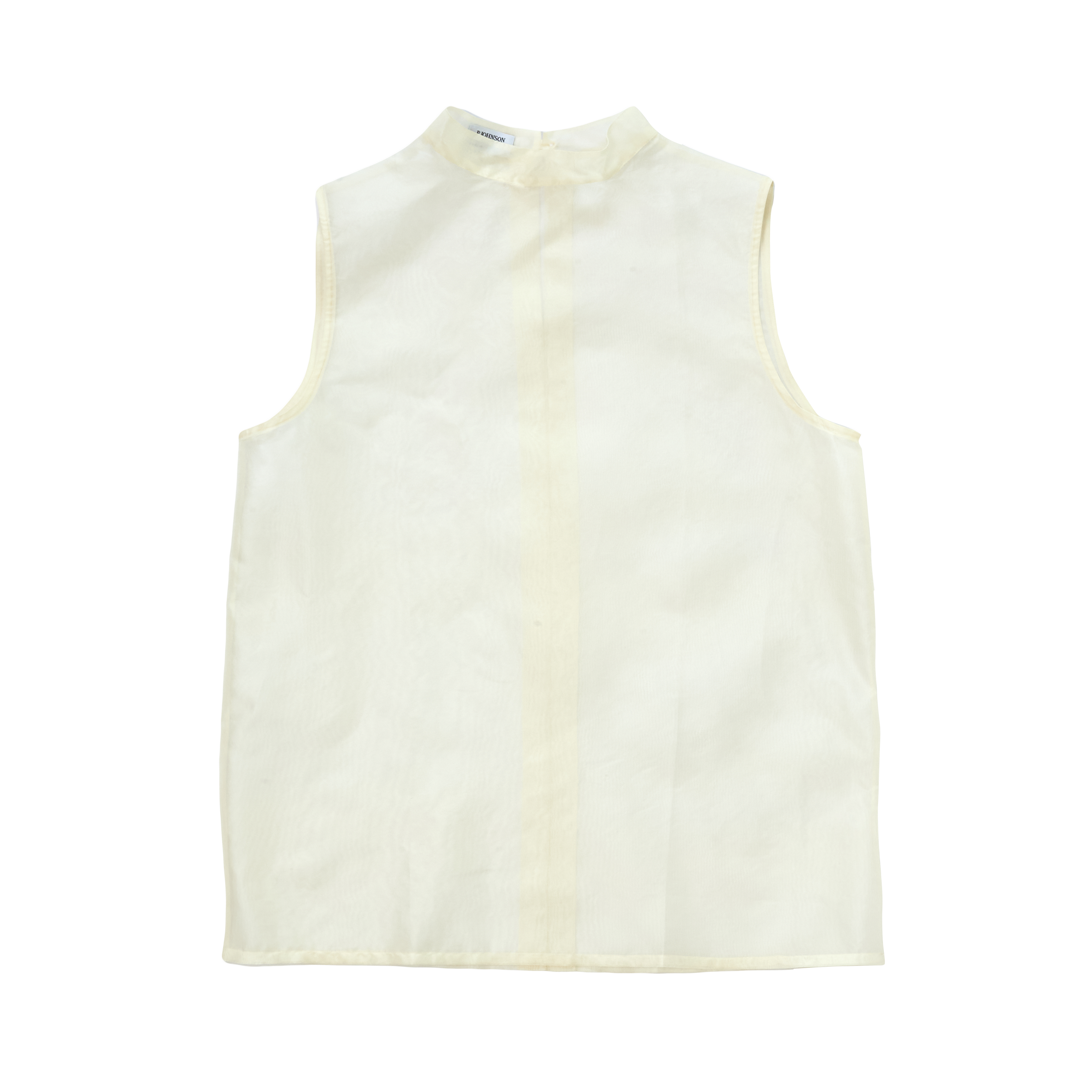 Organza Devon Top - White