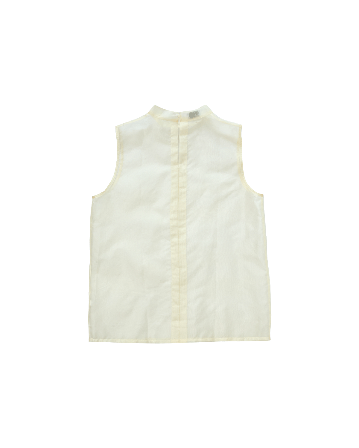 Organza Devon Top - White