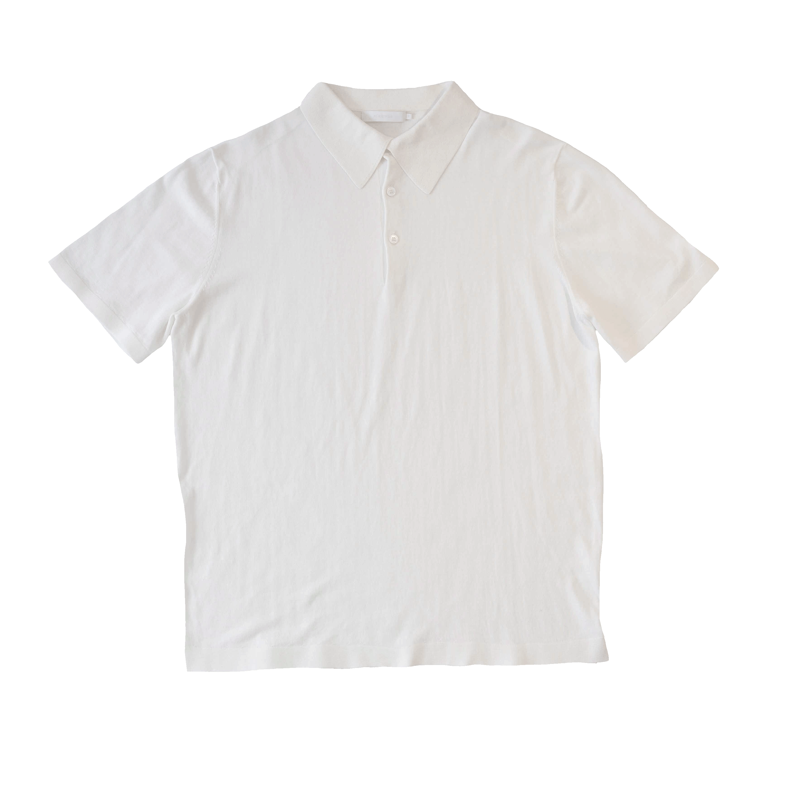 Ice Cotton Polo - Off White