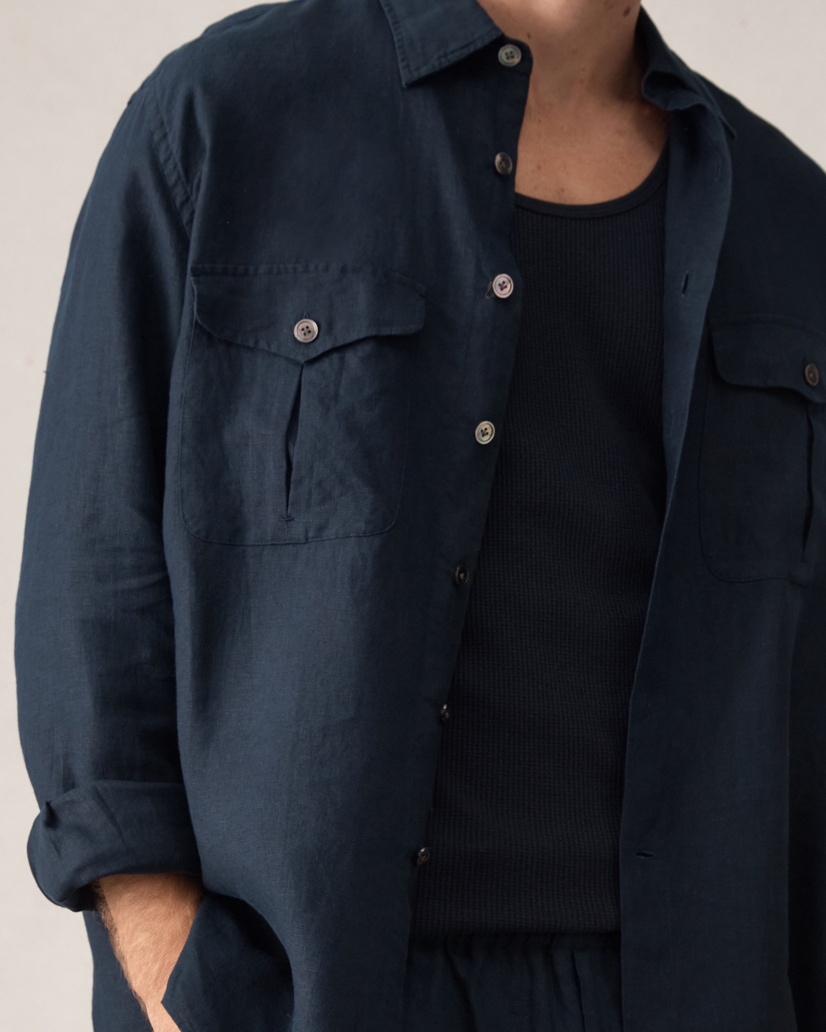 Willis Shirt - Navy