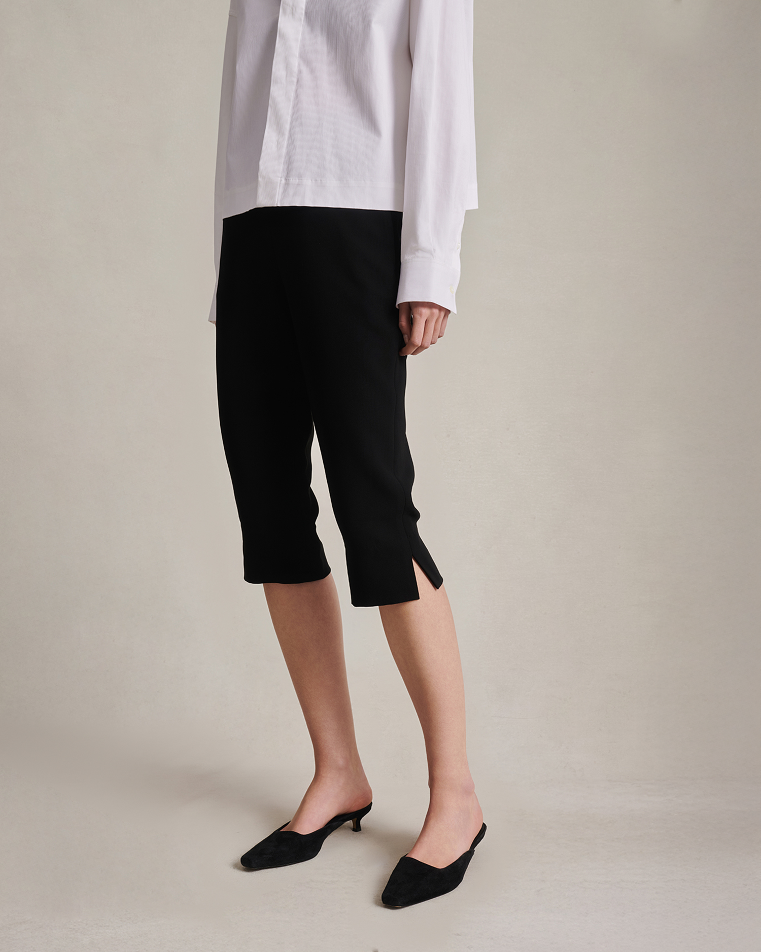 Scarlet Crop Pant - Black