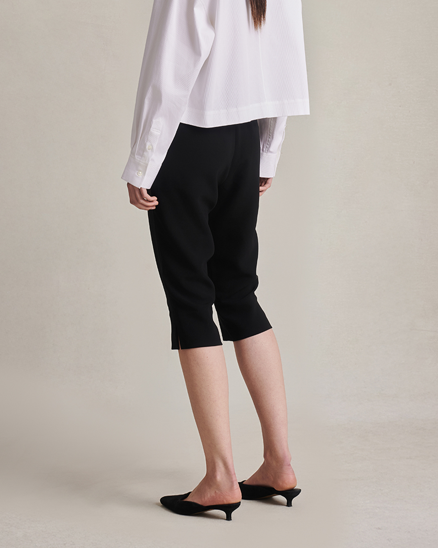 Scarlet Crop Pant - Black