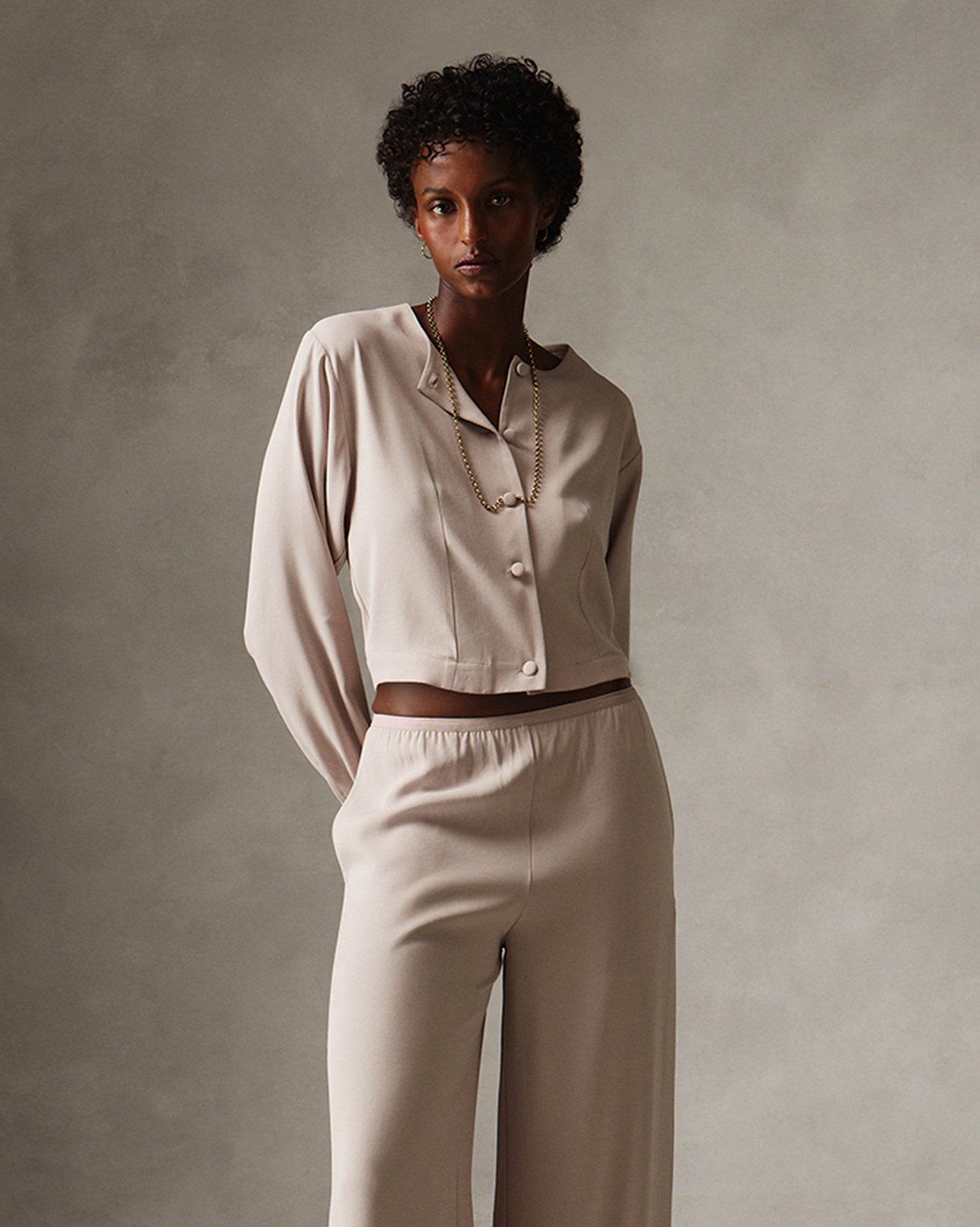 Florence Blouse - Greige