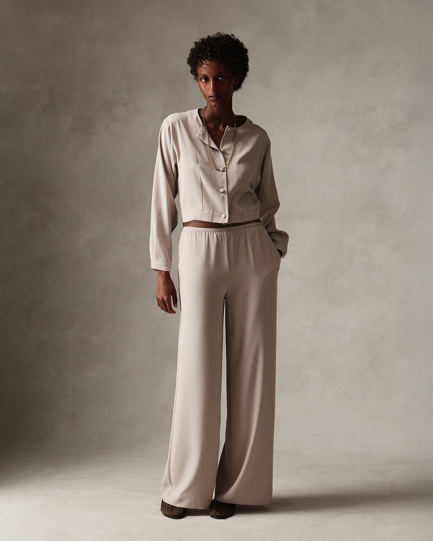 Florence Blouse - Greige