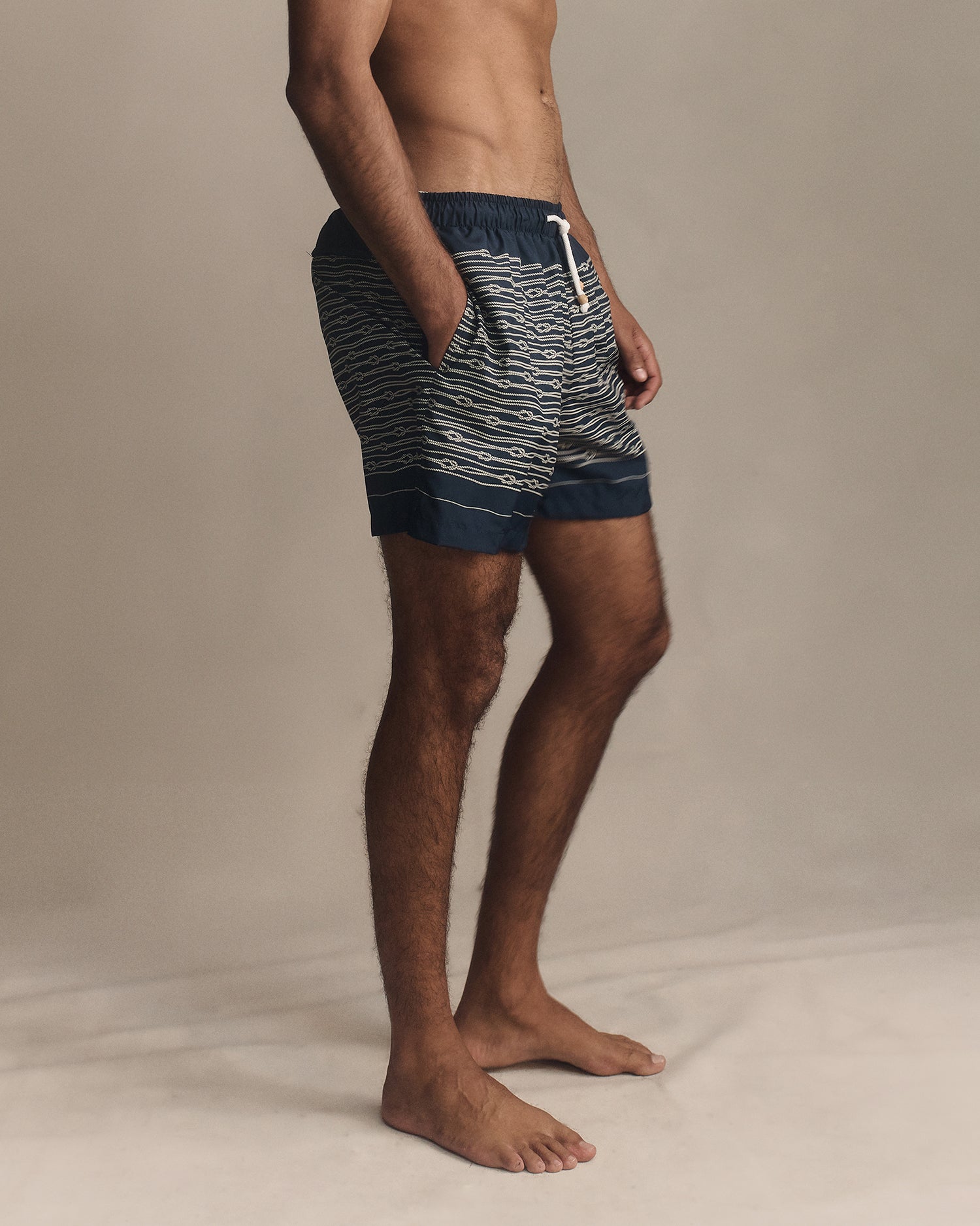 Rope Swim Shorts - Navy