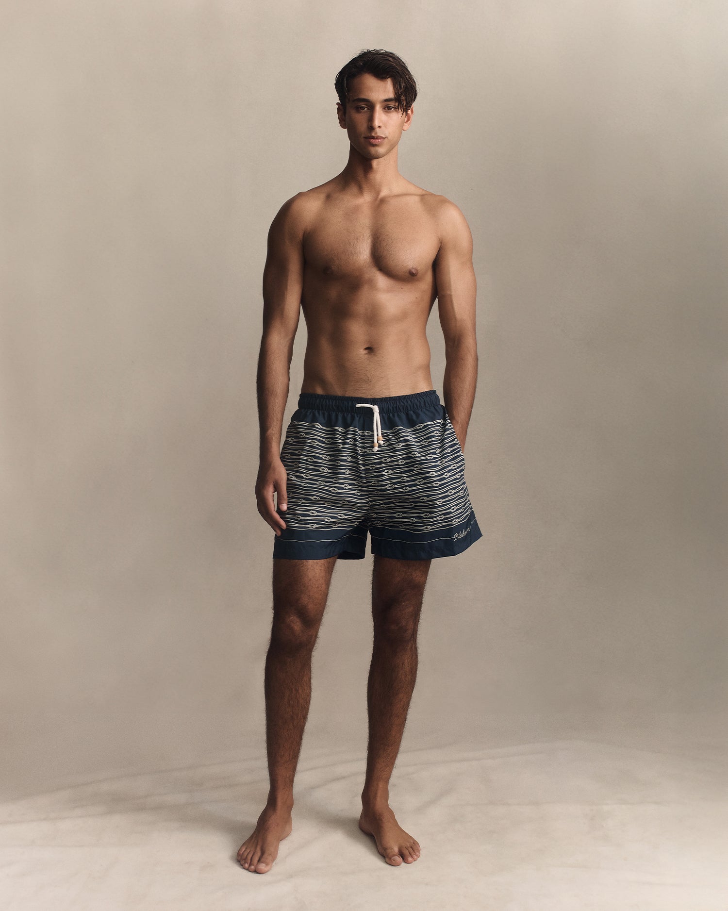 Rope Swim Shorts - Navy