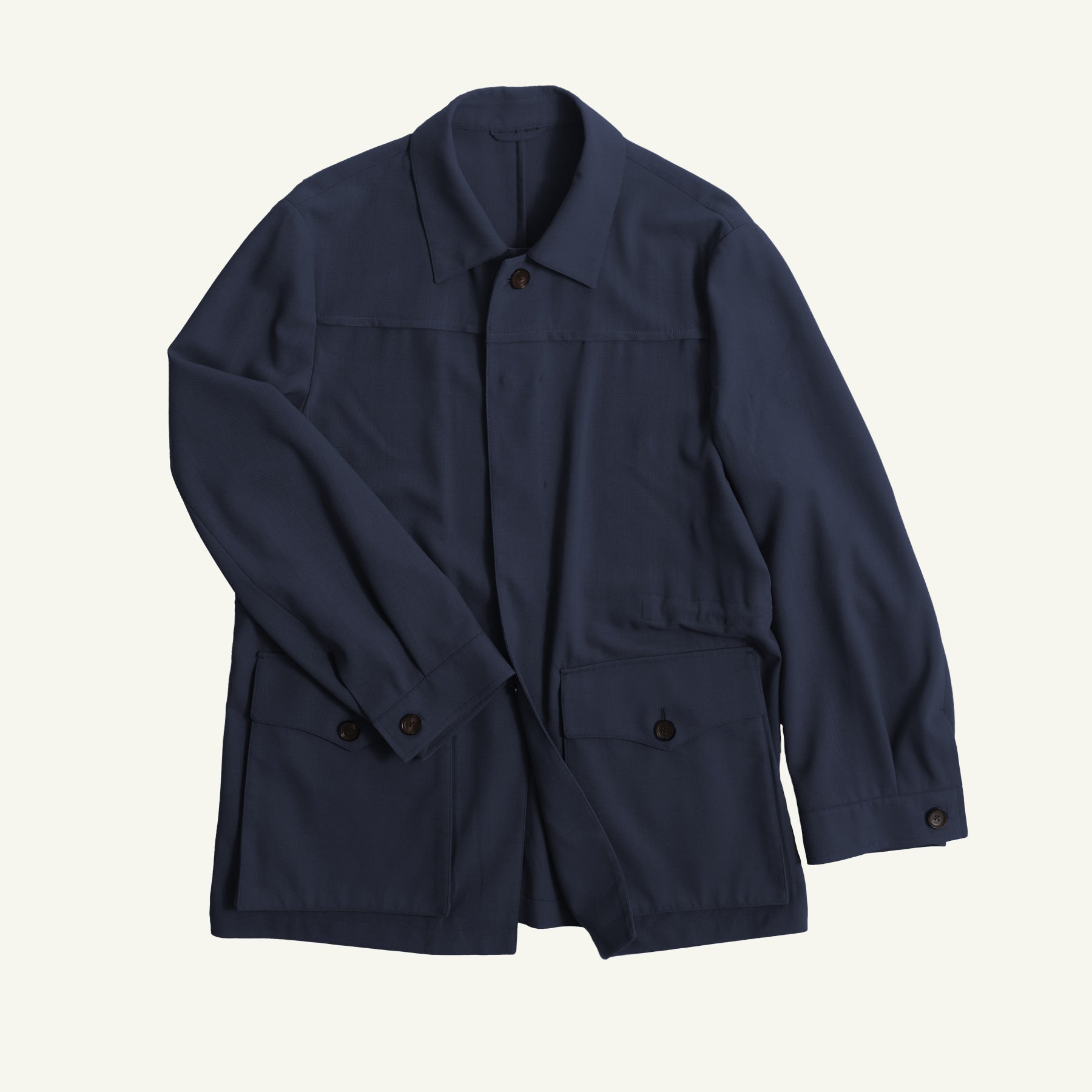 Safari Jacket - Navy