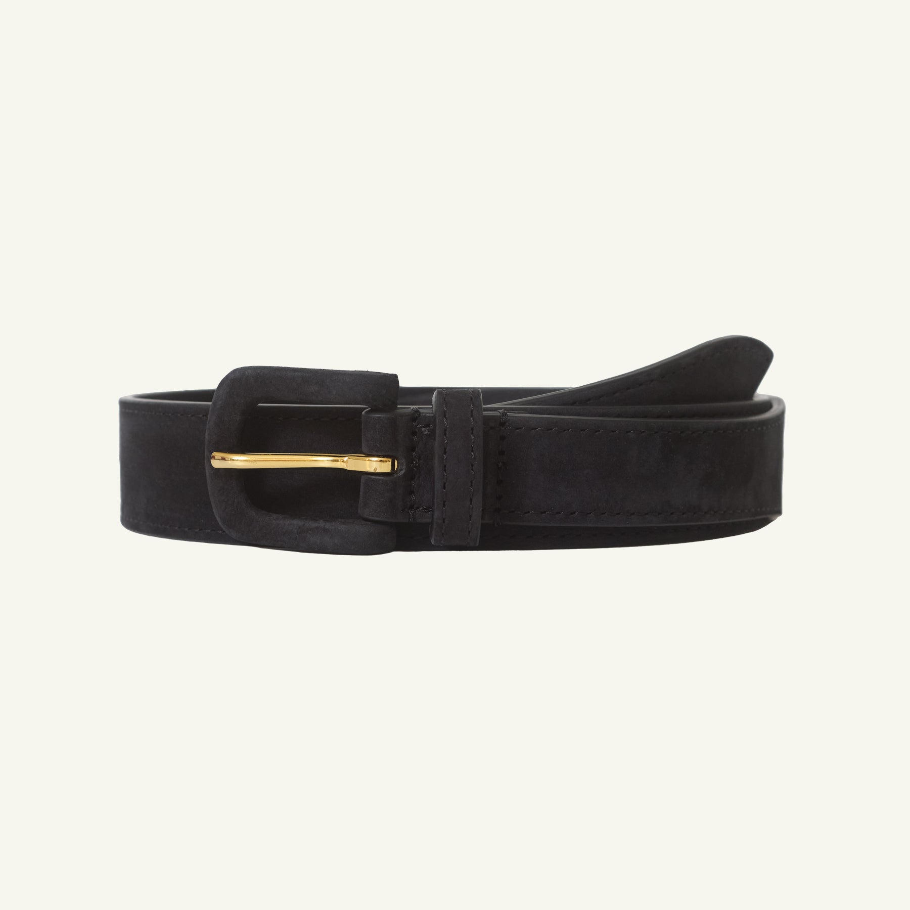 Nubuck Tonal Belt - Black