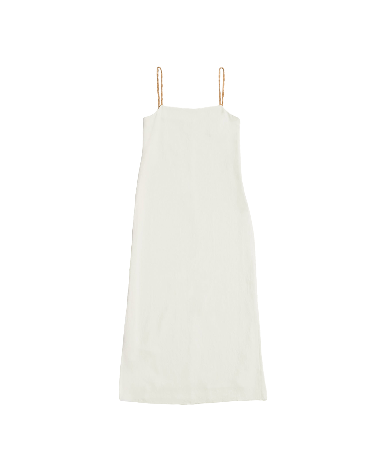 Helena Beaded Camisole Dress - Cream