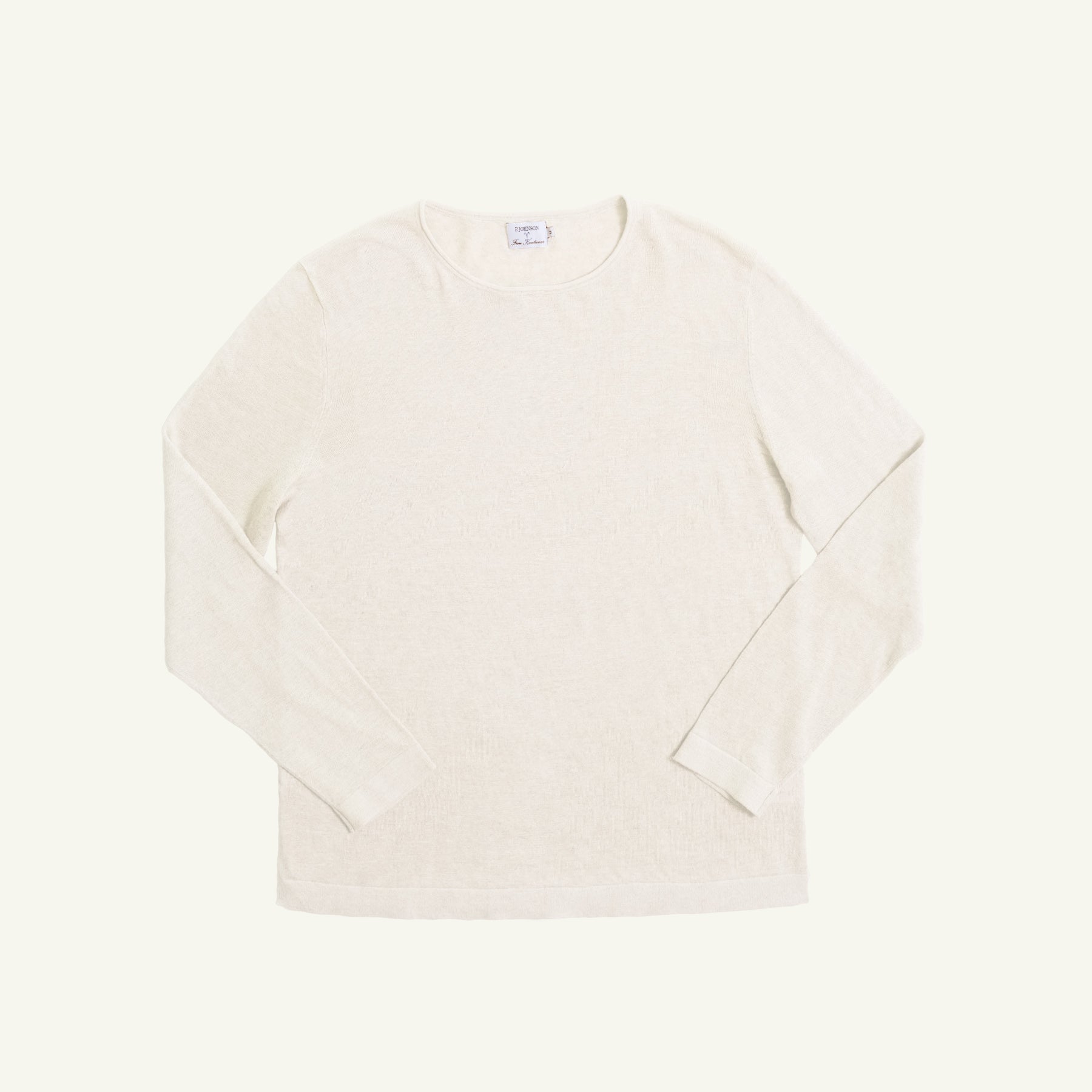 Off White Linen Sweater