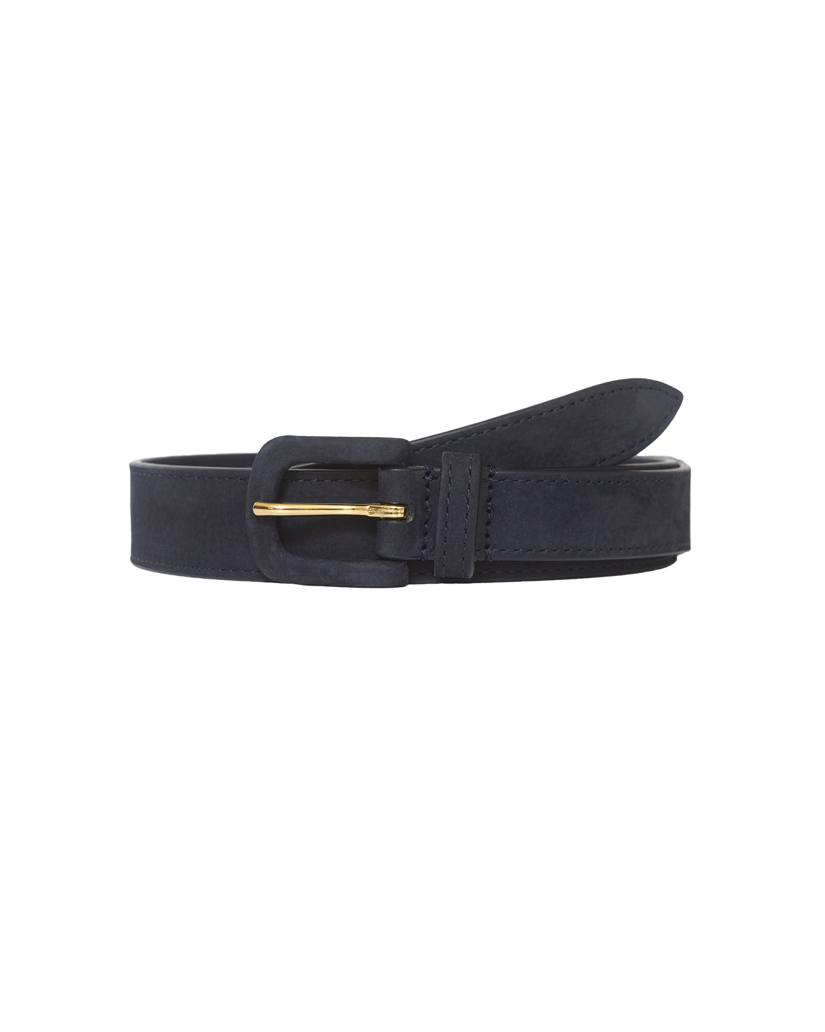 Nubuck Tonal Belt - Navy