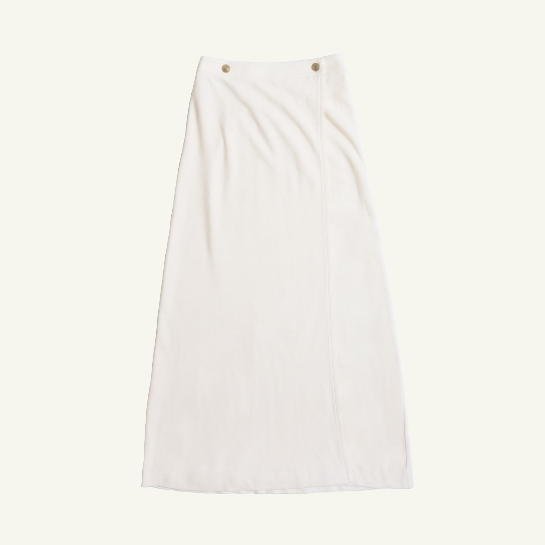 Rose Wrap Skirt - Off White