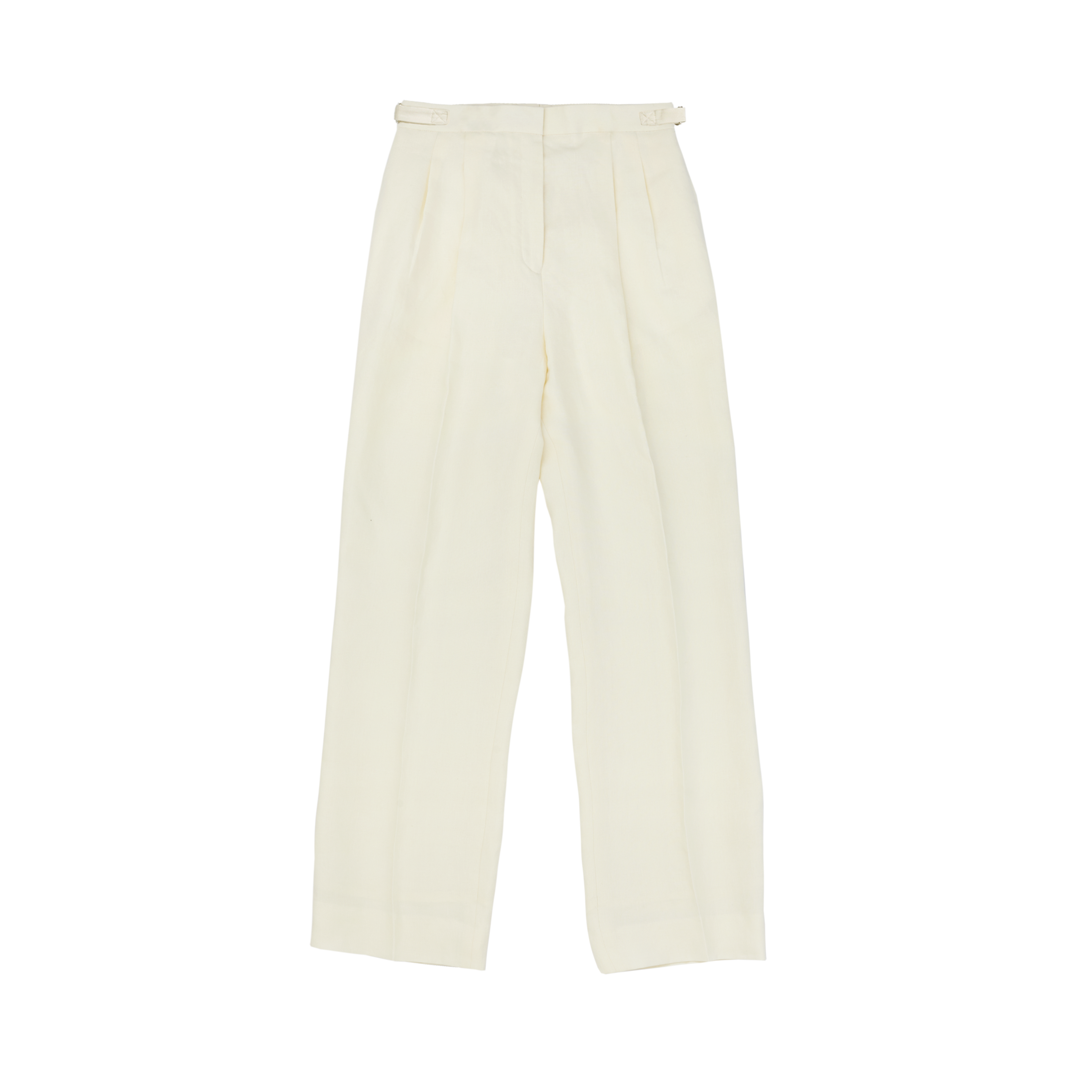 Off White Linen Perriand Trousers
