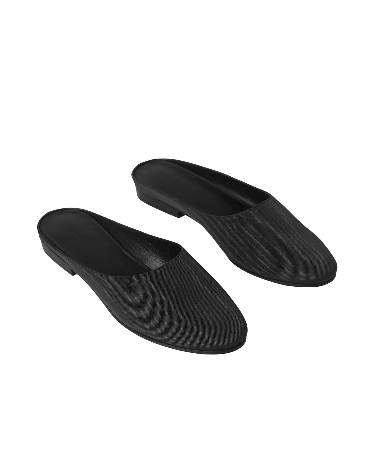 Moire Femme Mule - Black