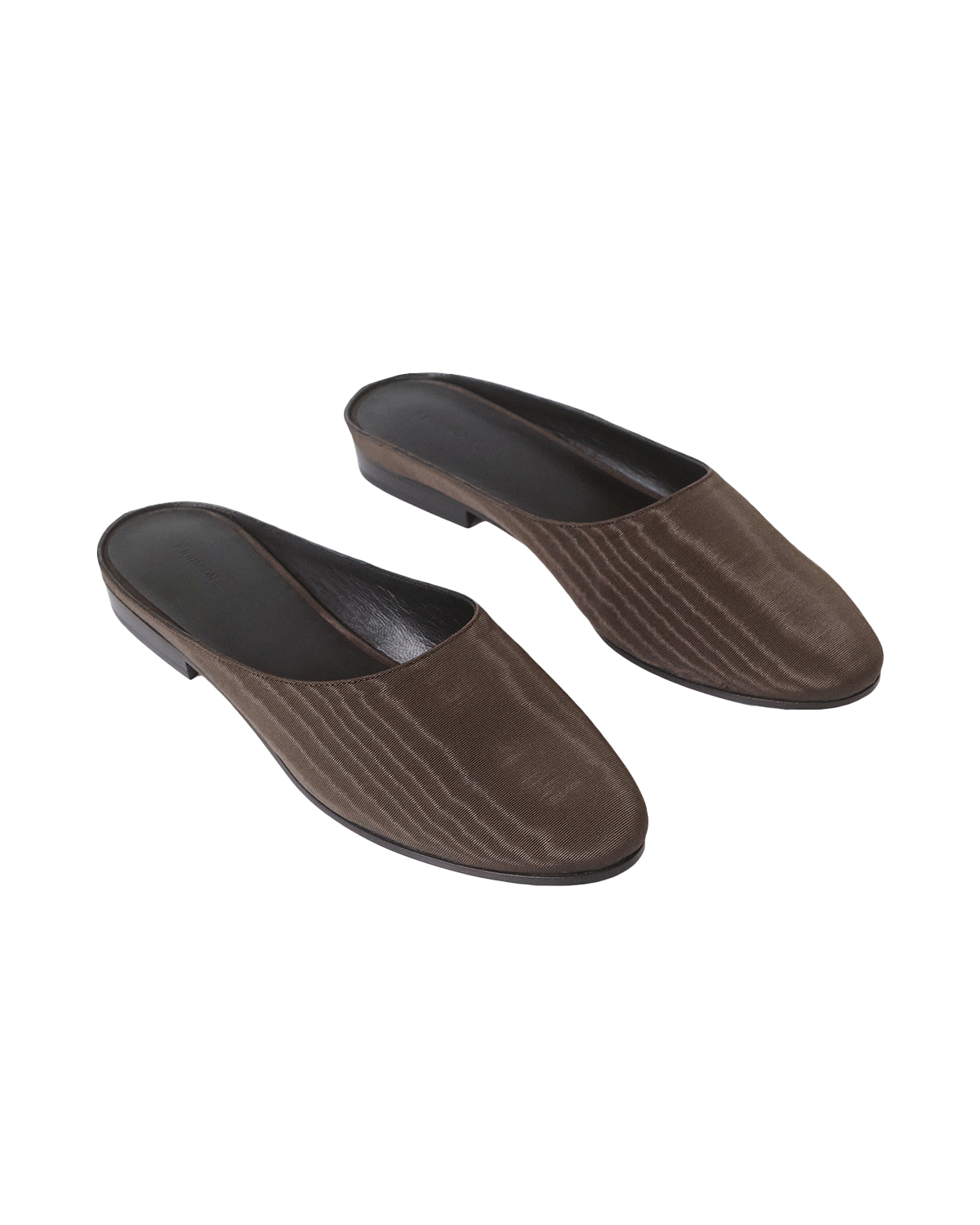 Moire Femme Mule - Chocolate