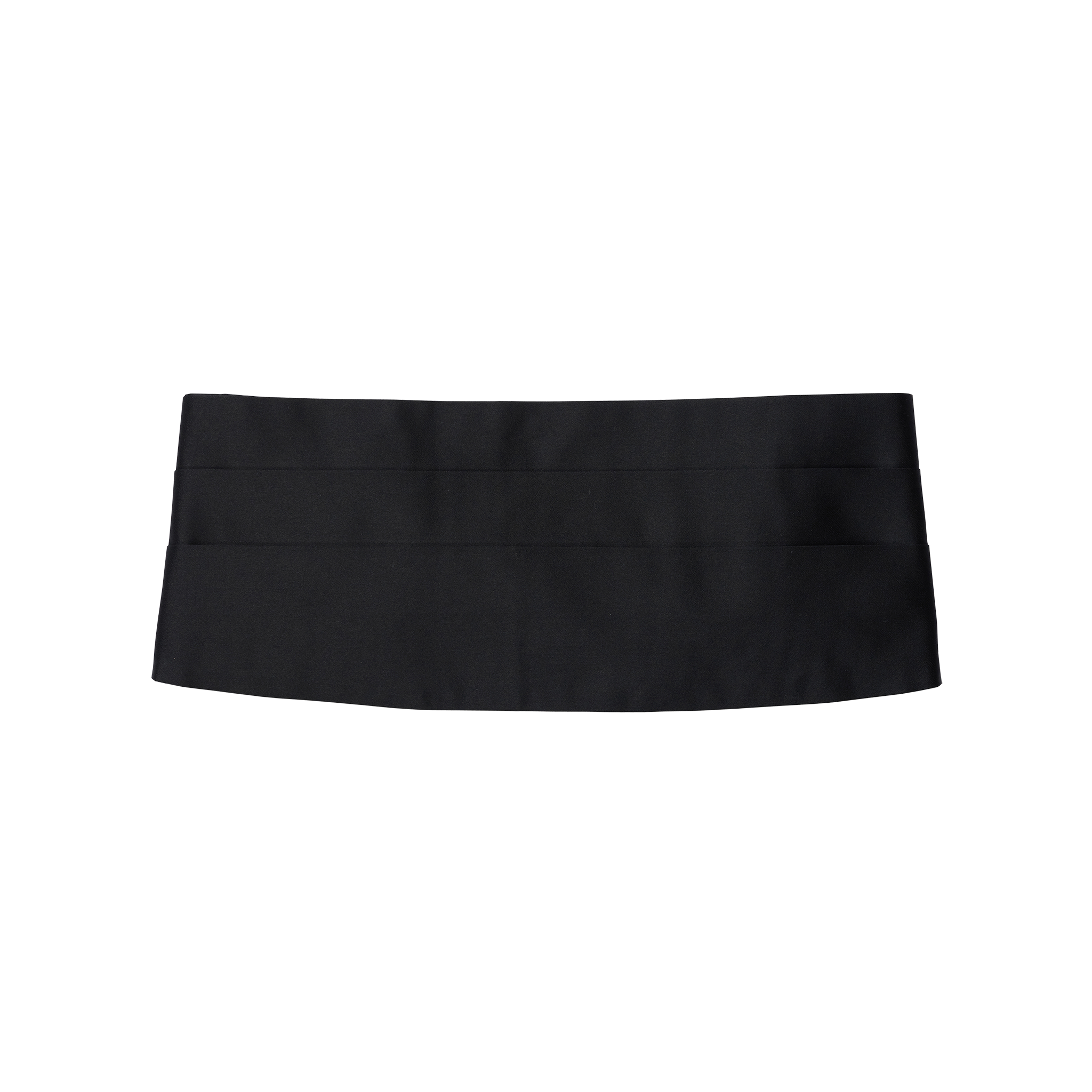 P Johnson Black Satin Cummerbund