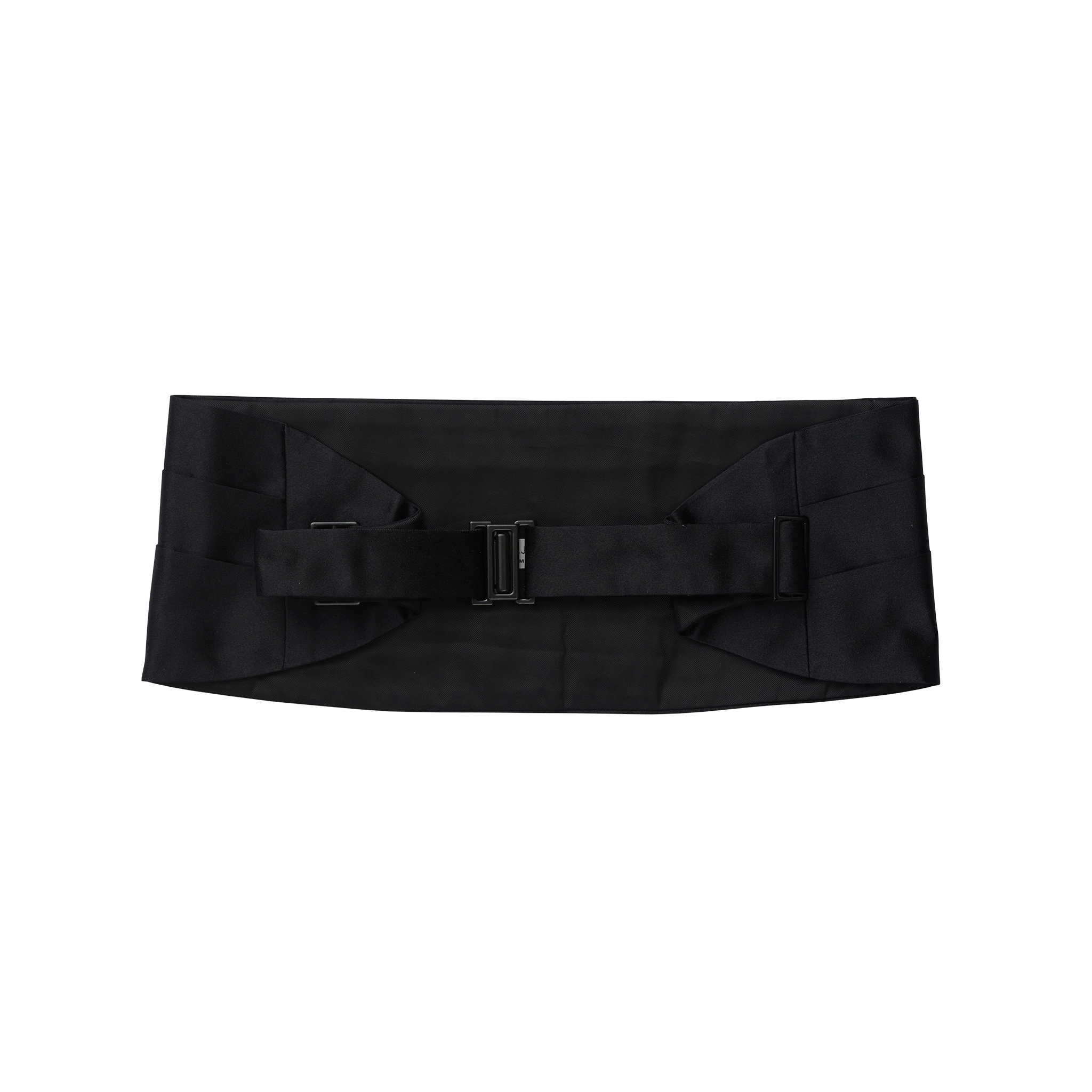 P Johnson Black Satin Cummerbund