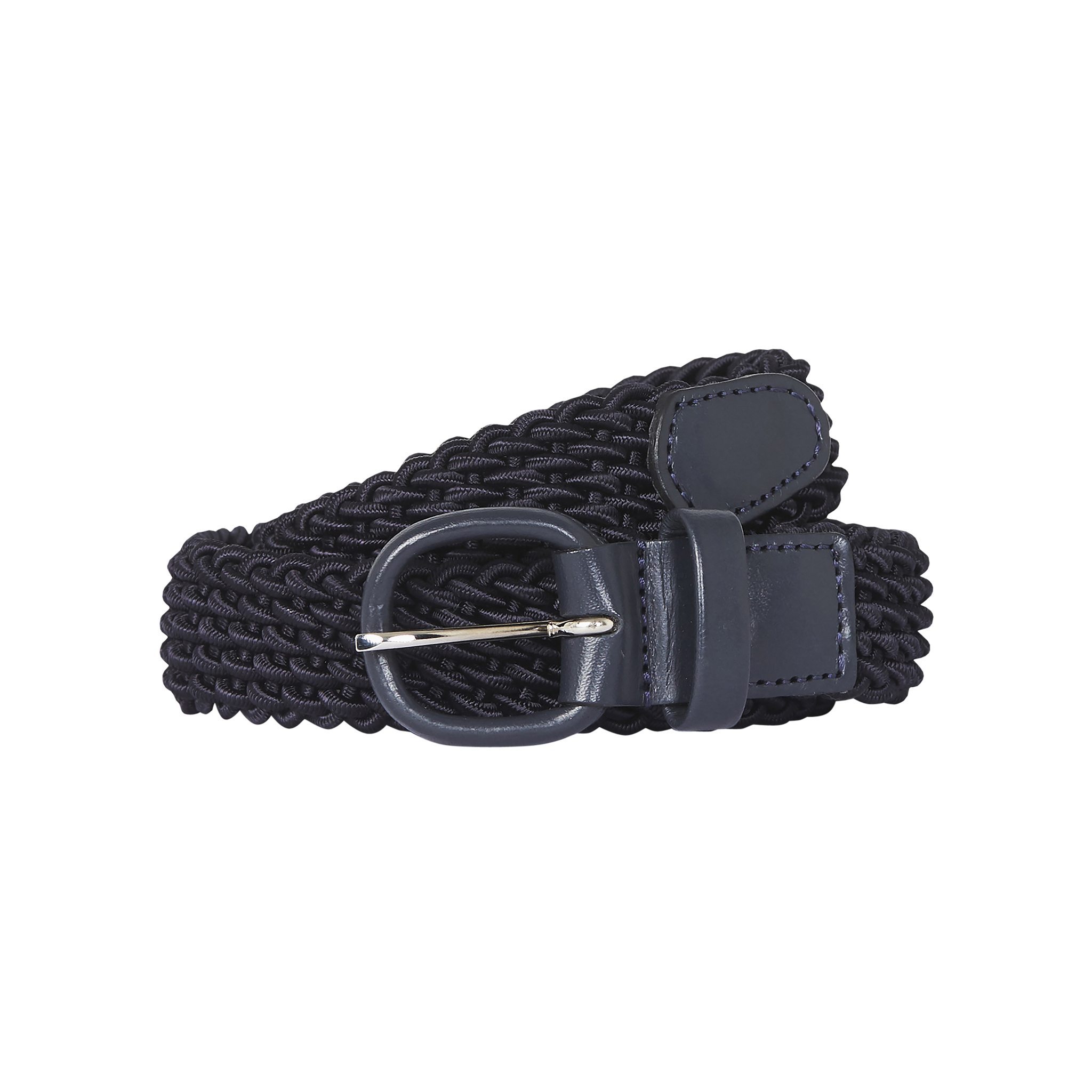 P Johnson Navy Elasticated Belt