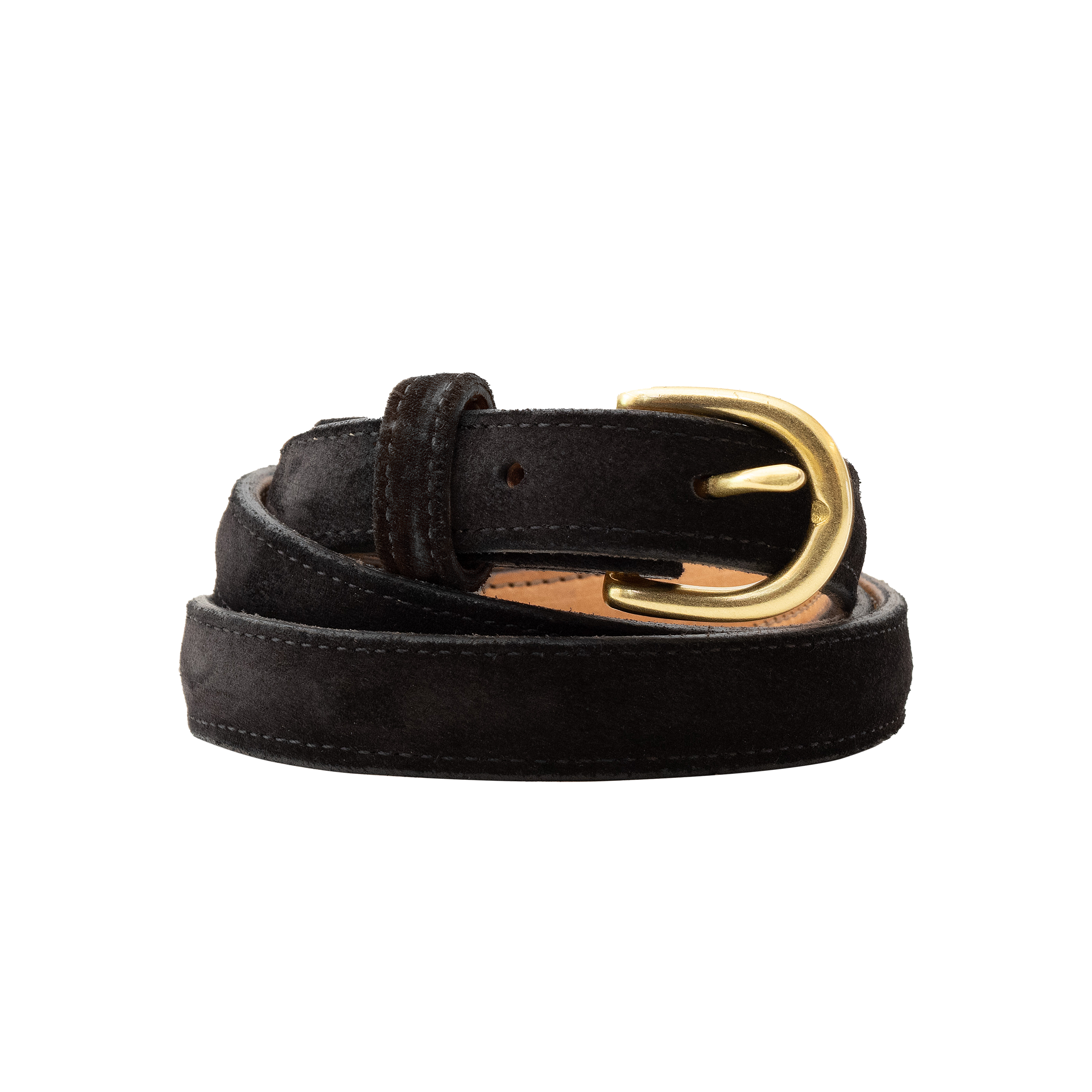 Suede Belt 25mm - Black
